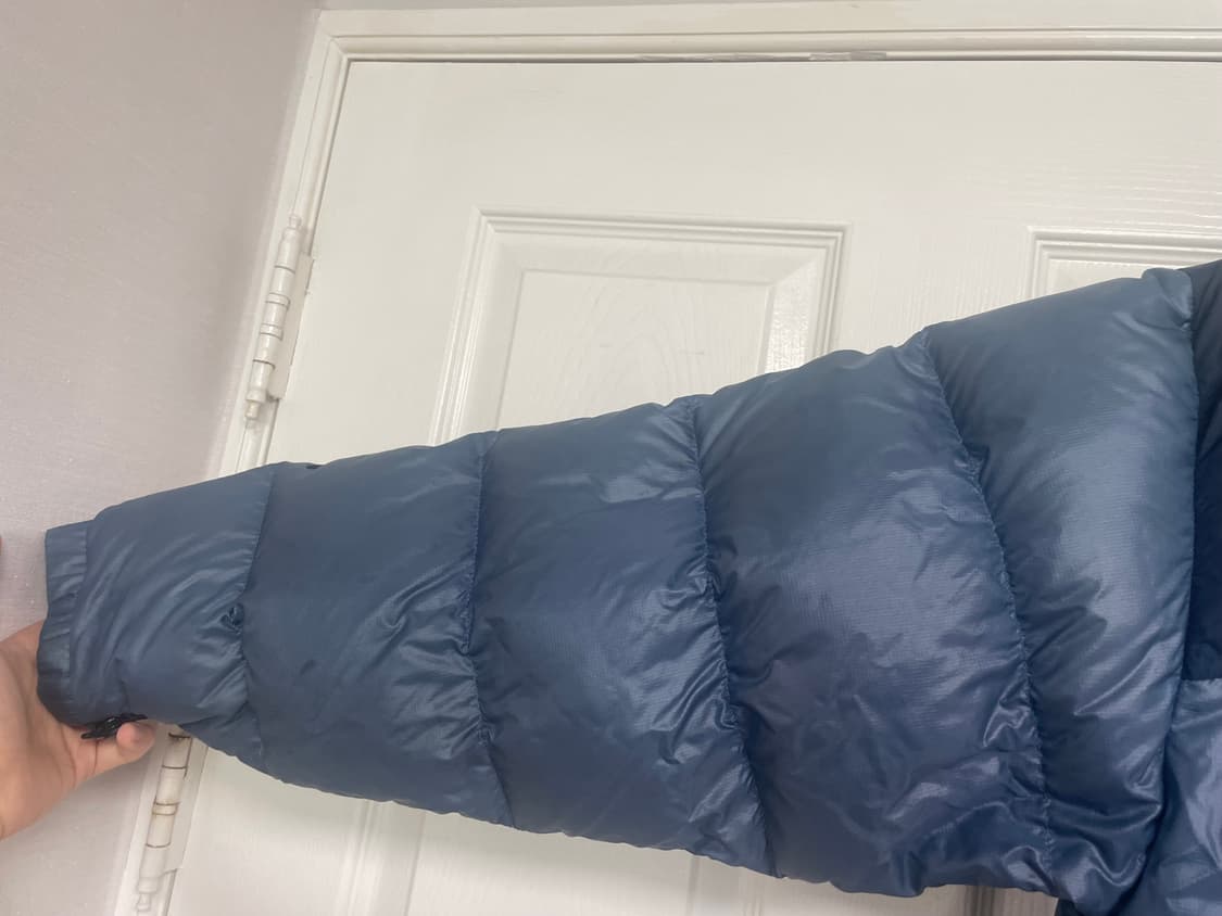 [M] 급처 노스페이스 센터로고 눕시 블루 상품이미지7