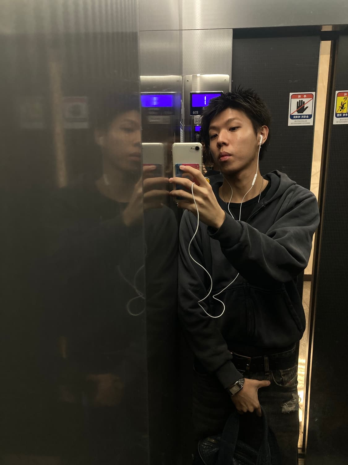 이지 네이비후드 s 상품이미지2