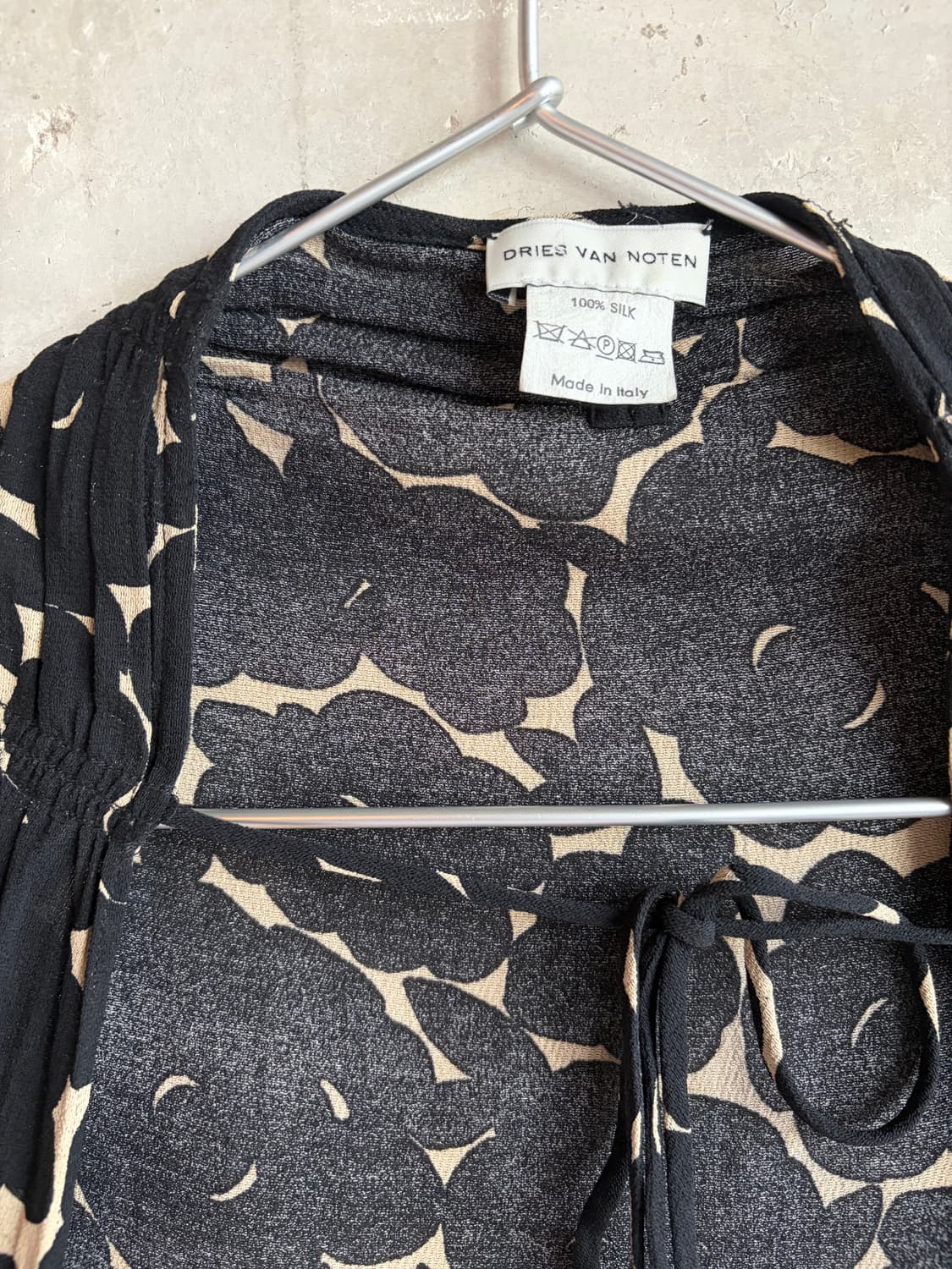 00s Dries Van Noten silk bolero cape 상품이미지3