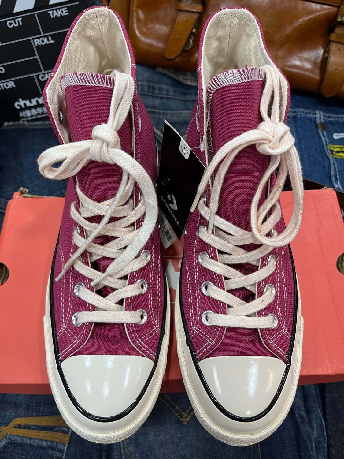 컨버스 척 70 하이 midnight hibiscus 상품이미지5