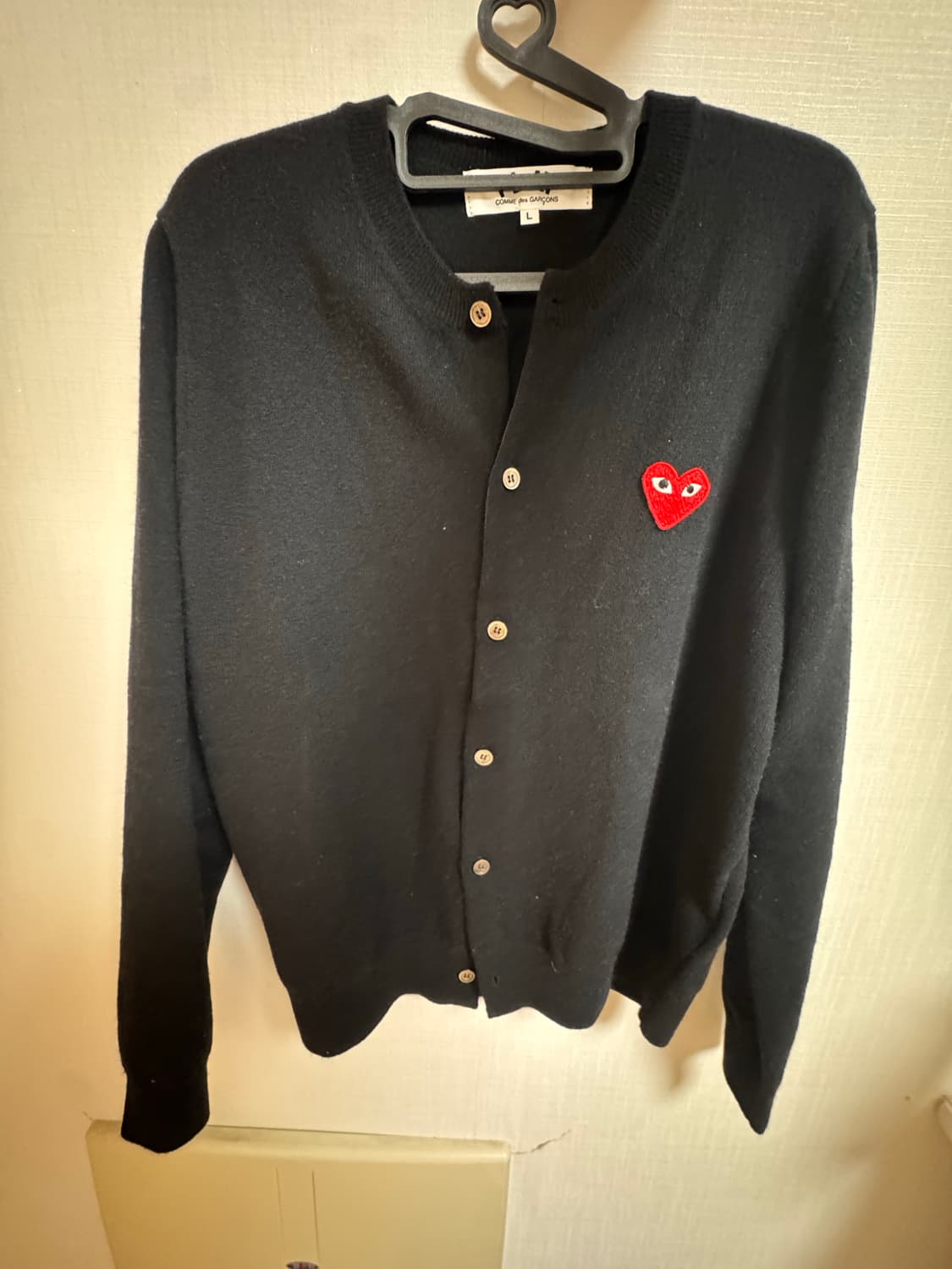 꼼데가르송 가디건 사이즈L 상품이미지1