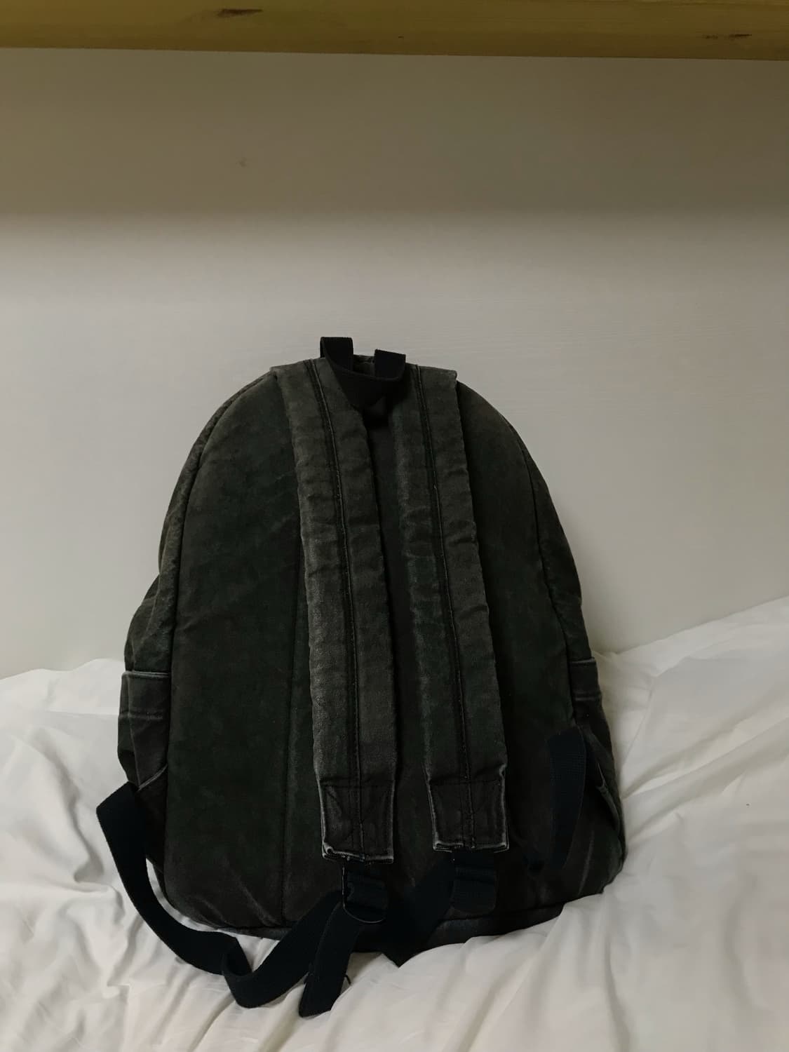 스투시 캔버스 백팩 워시드 블랙 상품이미지2