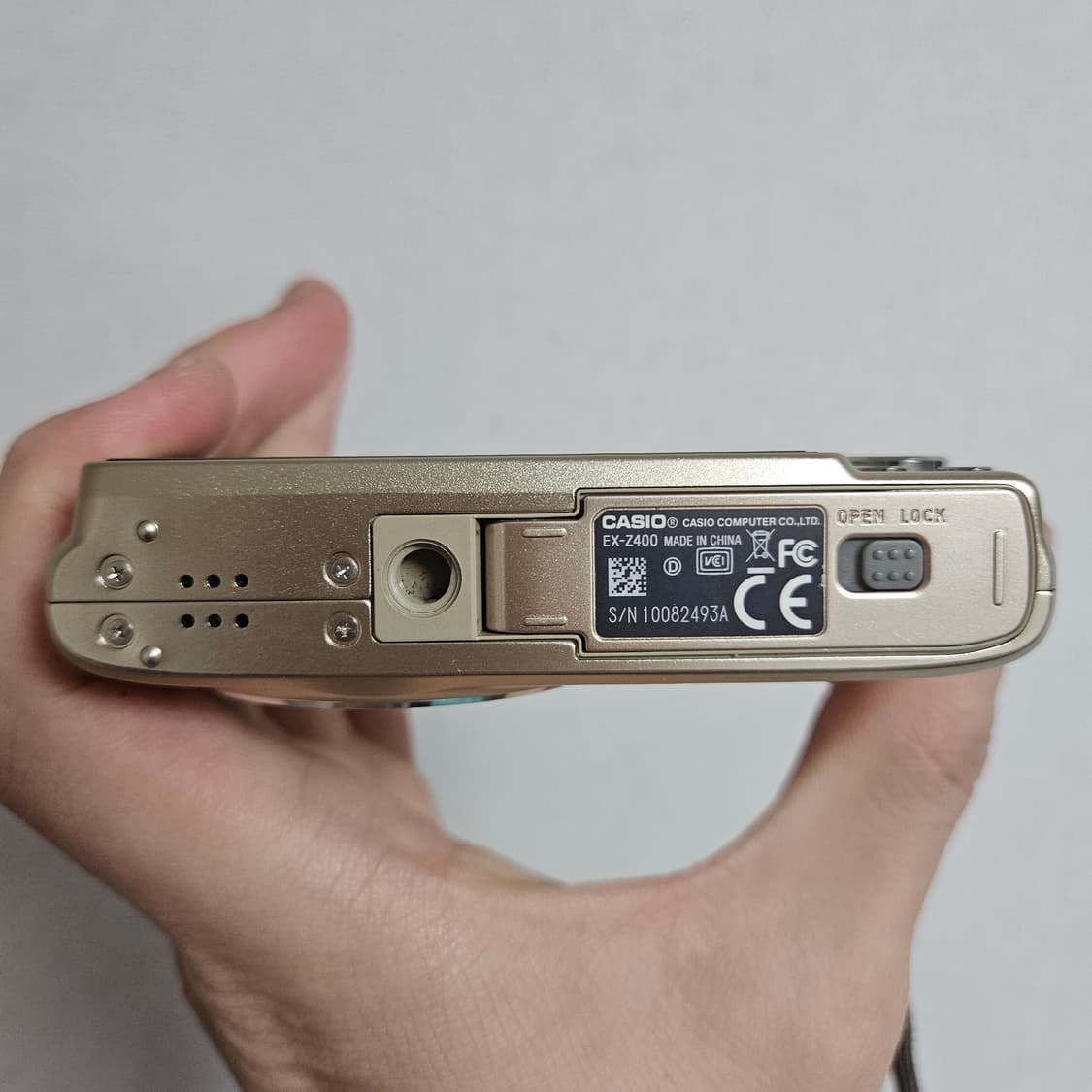 [태연 방지민 디카] 카시오 엑슬림 EX-Z400 골드 빈티지 디카 상품이미지6