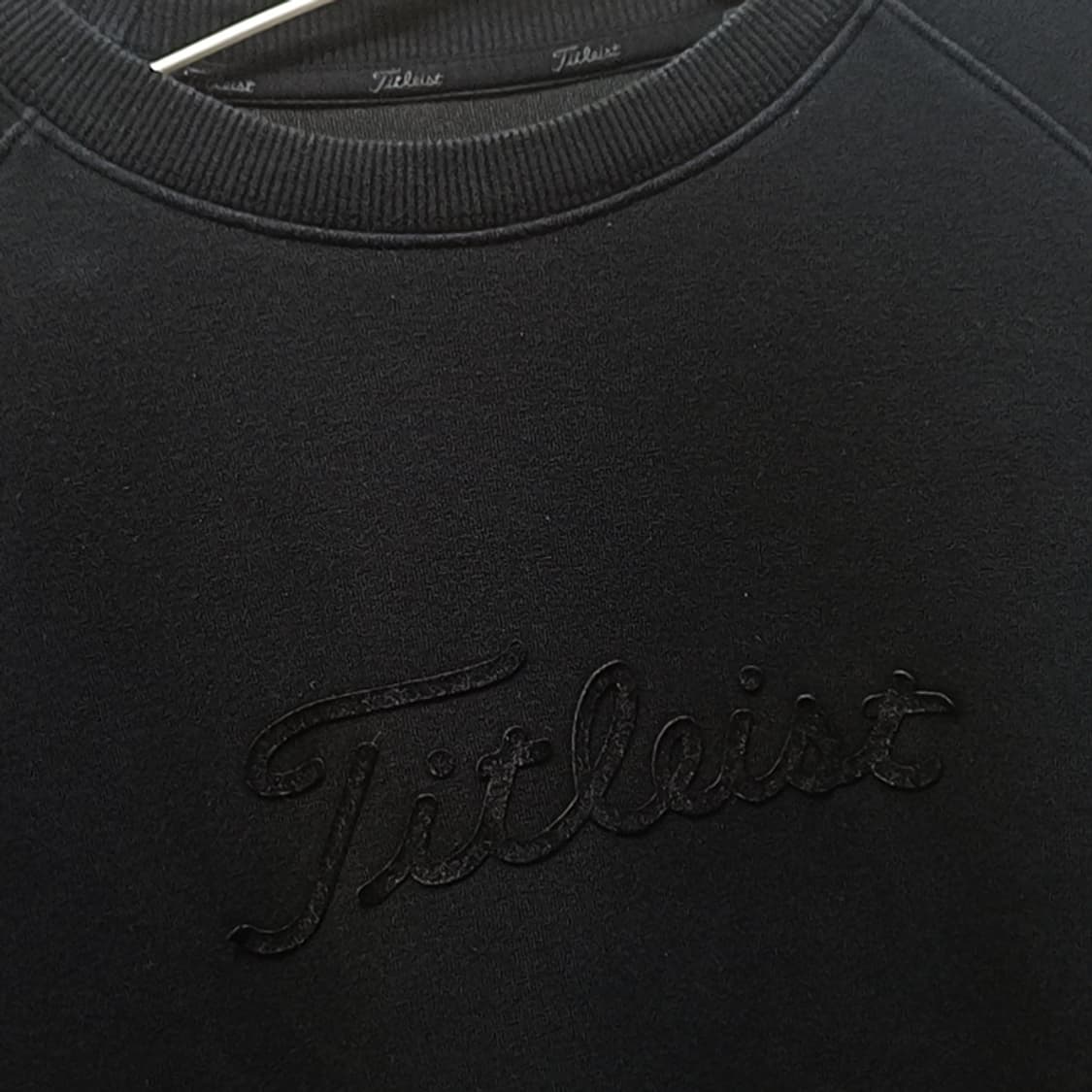 타이틀리스트 골프 맨투맨 여성 S M 라운드 긴팔 티 블랙 사랑봉봉 상품이미지4