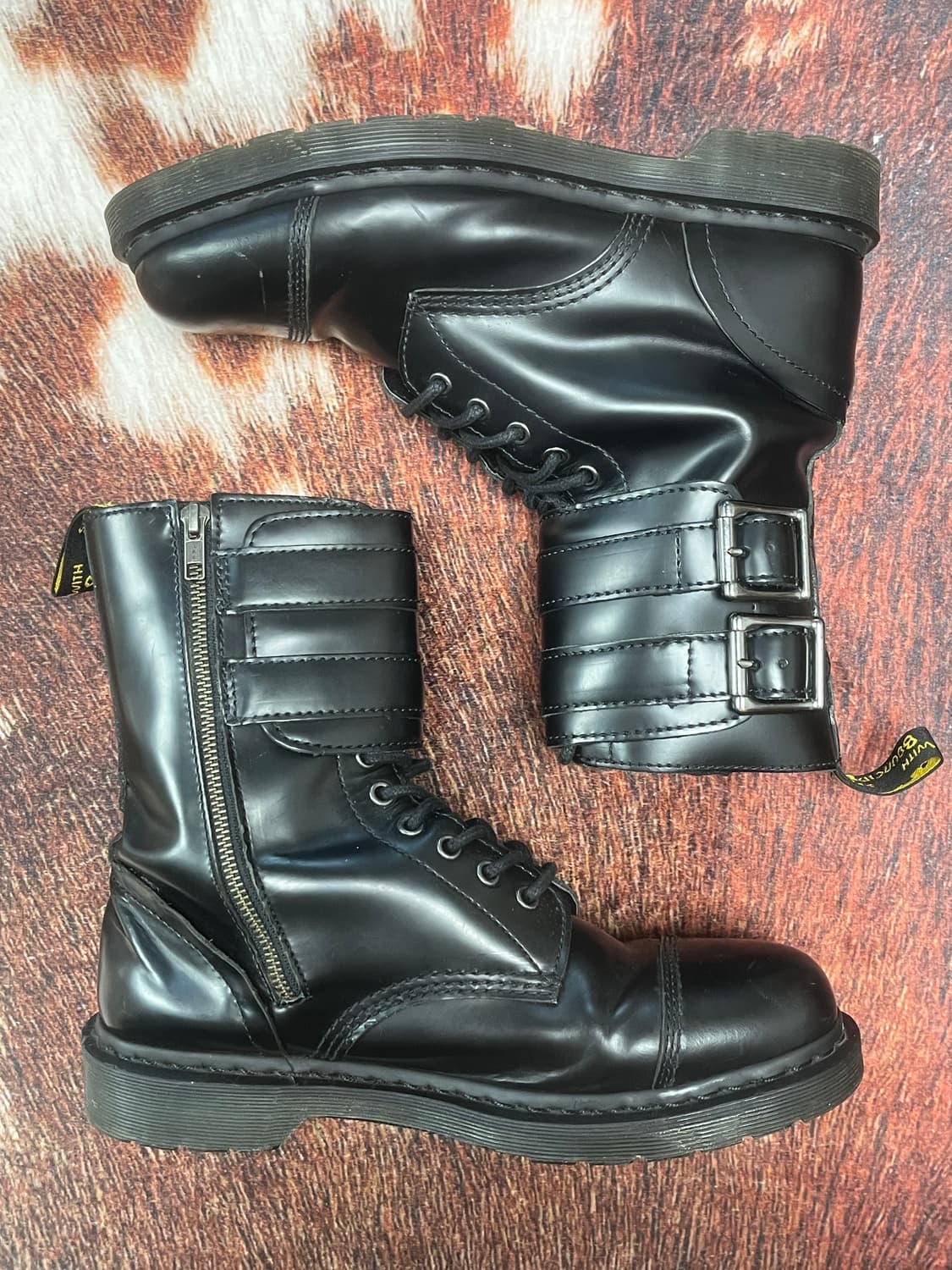 [280] 닥터마틴 바이커 버클 지퍼 부츠 상품이미지2