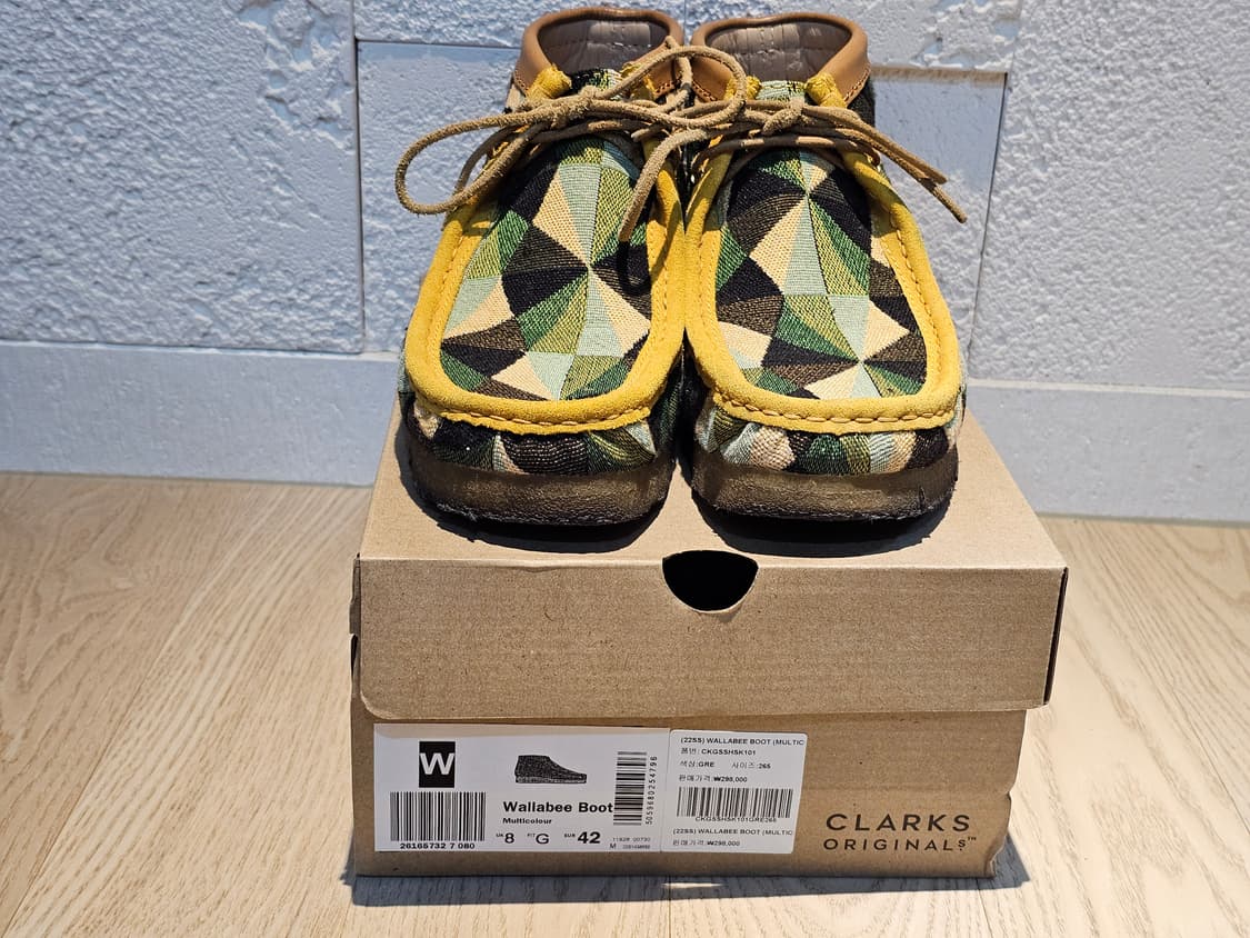 클락스 왈라비 부츠 멀티컬러 UK8 상품이미지3