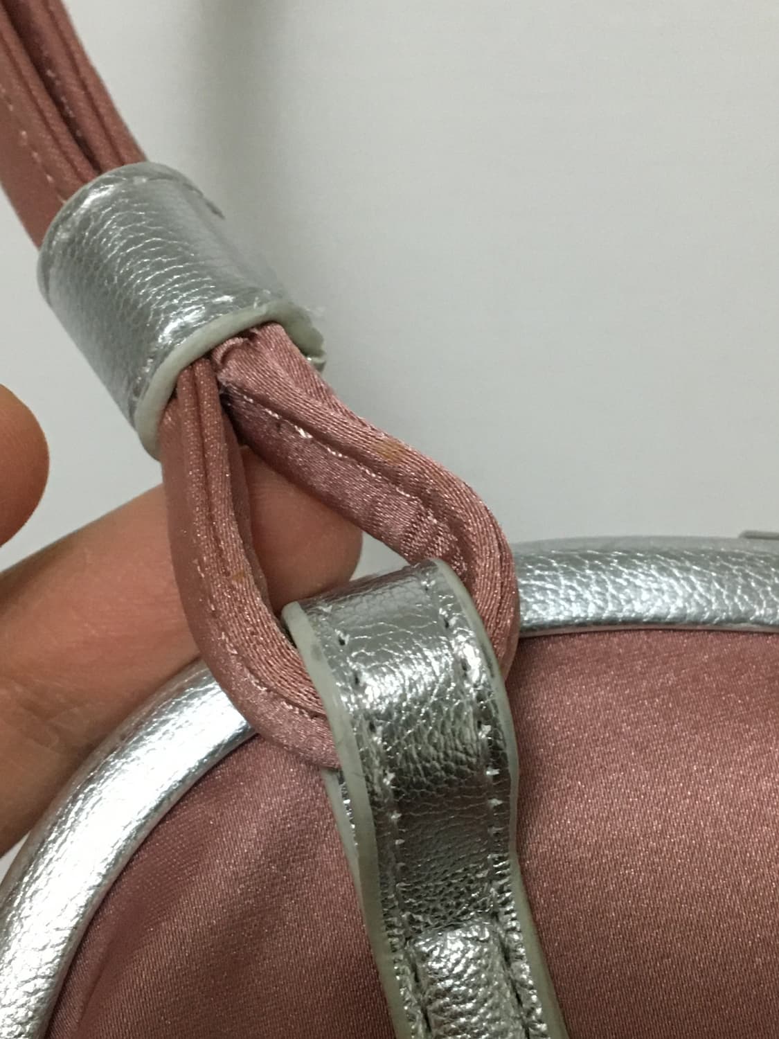 비비안 웨스트우드 벨 리-세틴 하트 프레임백 핑크 상품이미지8