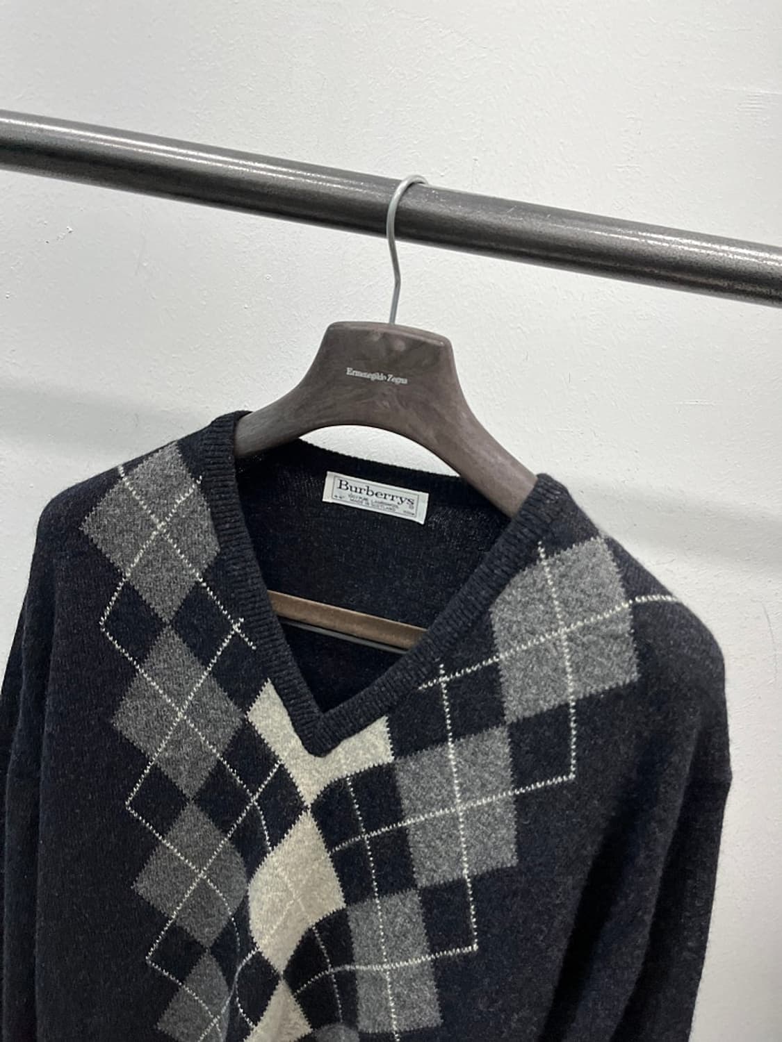 105) 버버리 아가일 울니트  상품이미지3