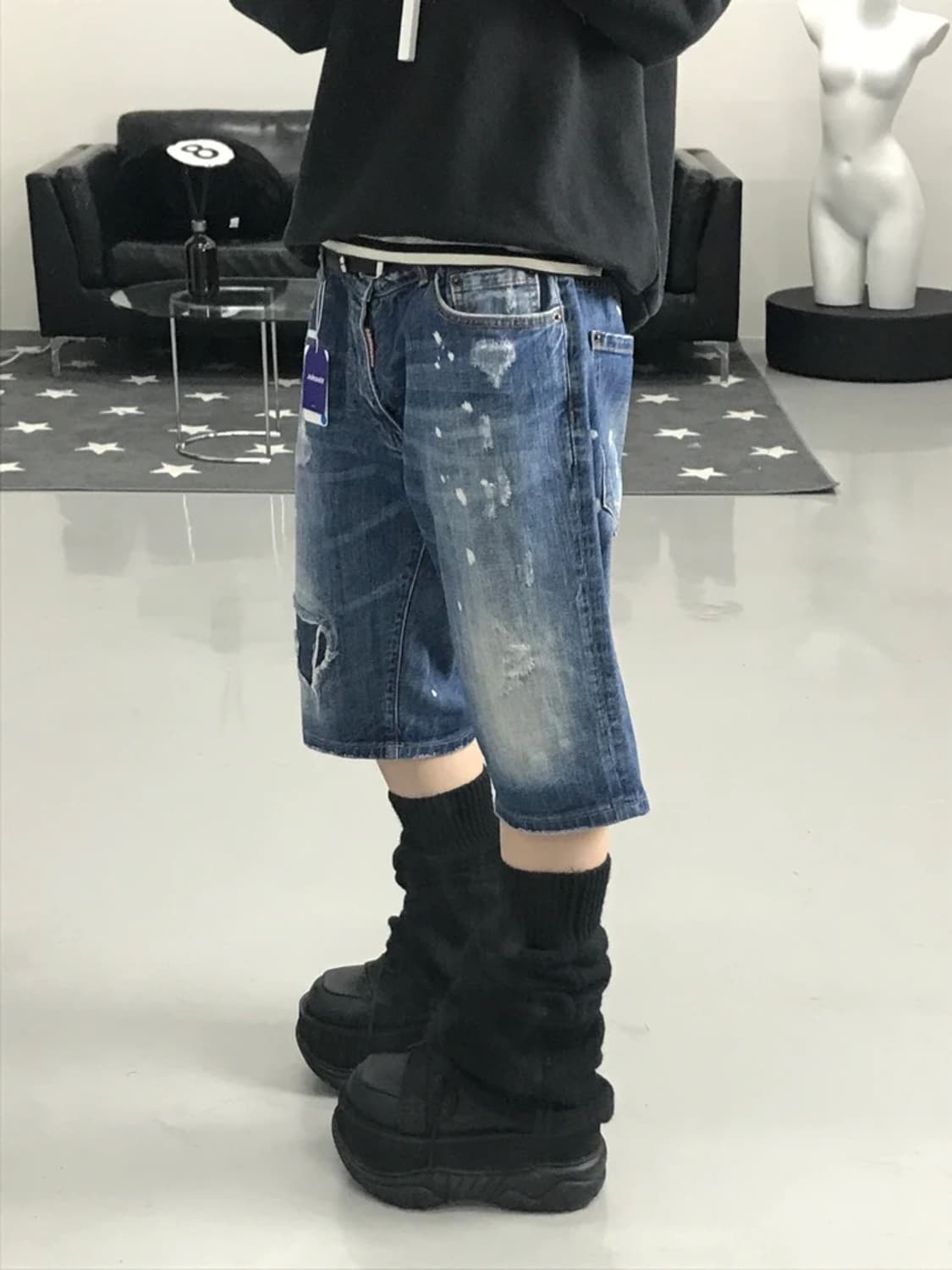 디스퀘어드2 데님 숏팬츠 상품이미지3
