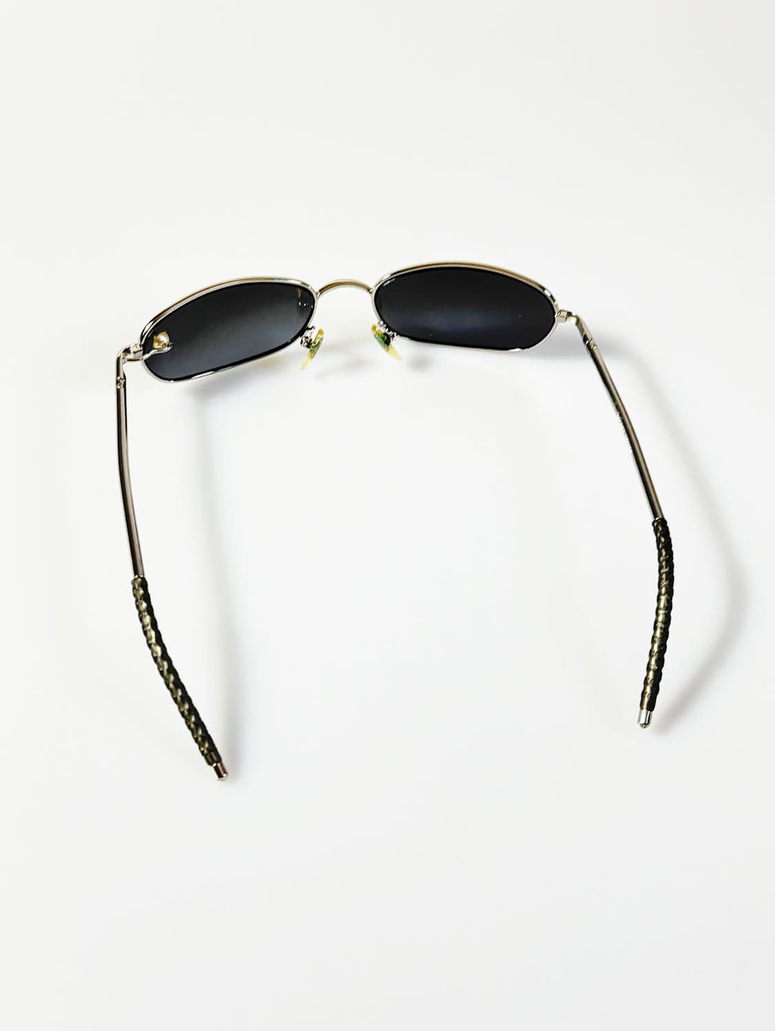 PROHERO 실버 슬림 스퀘어 메탈 프레임 빈티지 선글라스 상품이미지6