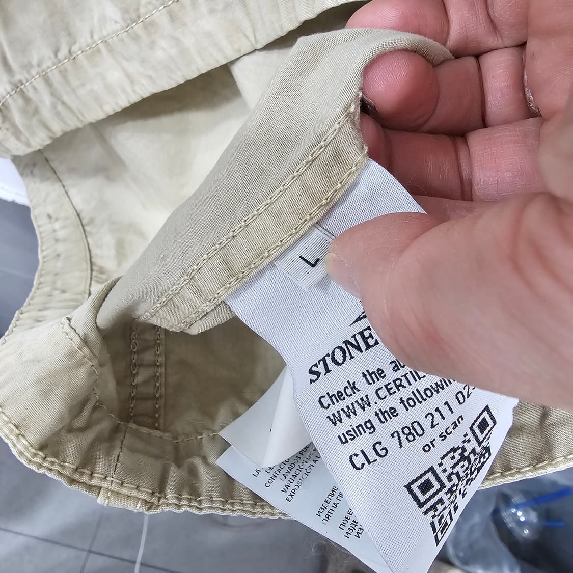 스톤아일랜드 나일론 오버셔츠 자켓 상품이미지7