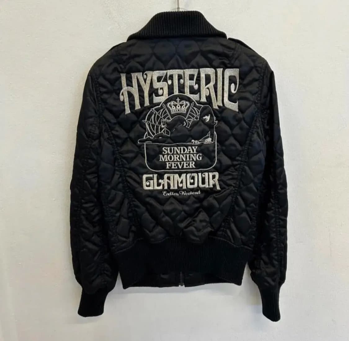 히스테릭 글래머 퀼팅 자켓 상품이미지1