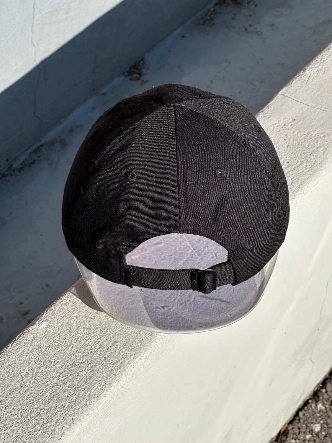 [F] 아디다스 스니커즈 로고 블랙 볼캡 모자 상품이미지4