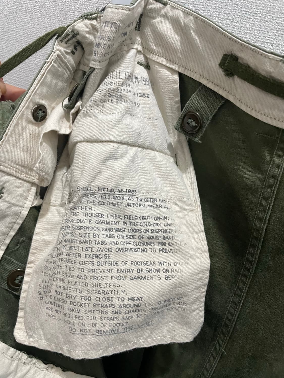 Military-50s m-51 pants  상품이미지4