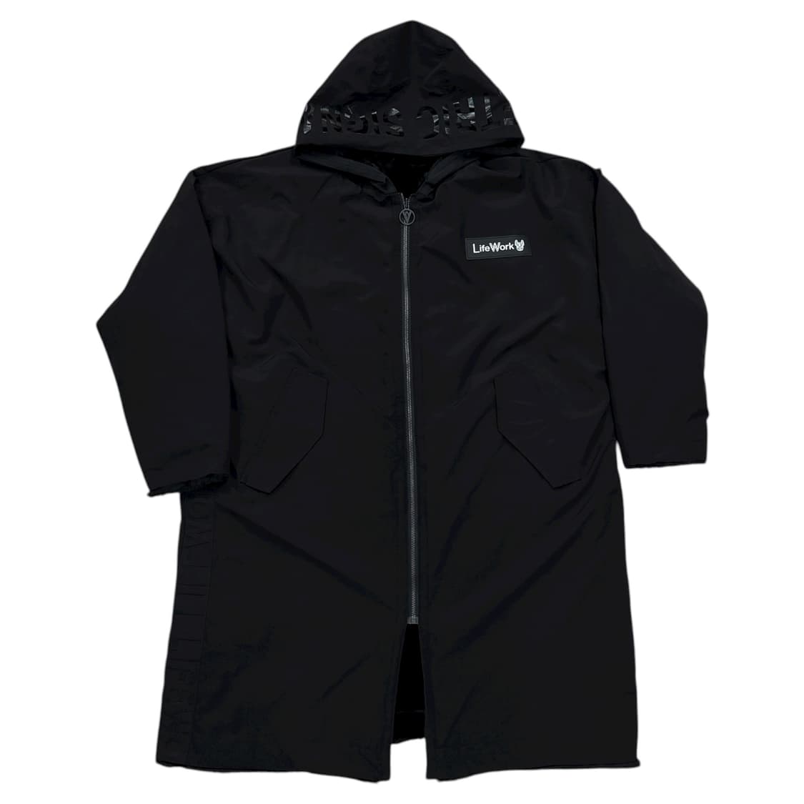 라이프워크 밍스타 롱 리버서블 양면 자켓 블랙 상품이미지4