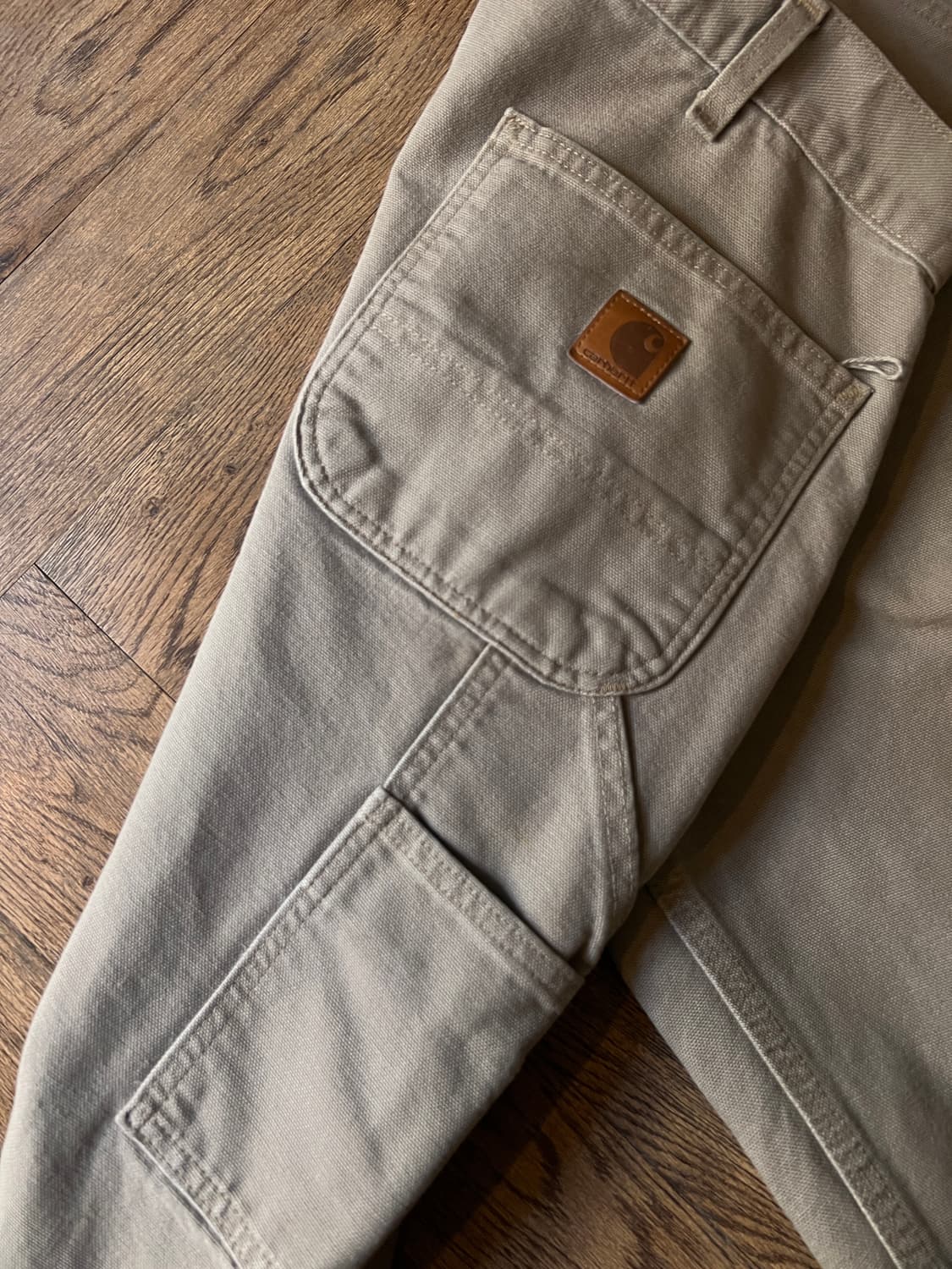 [35]칼하트 USA 데저트 탄 싱글니 카펜터 워크 팬츠 상품이미지7