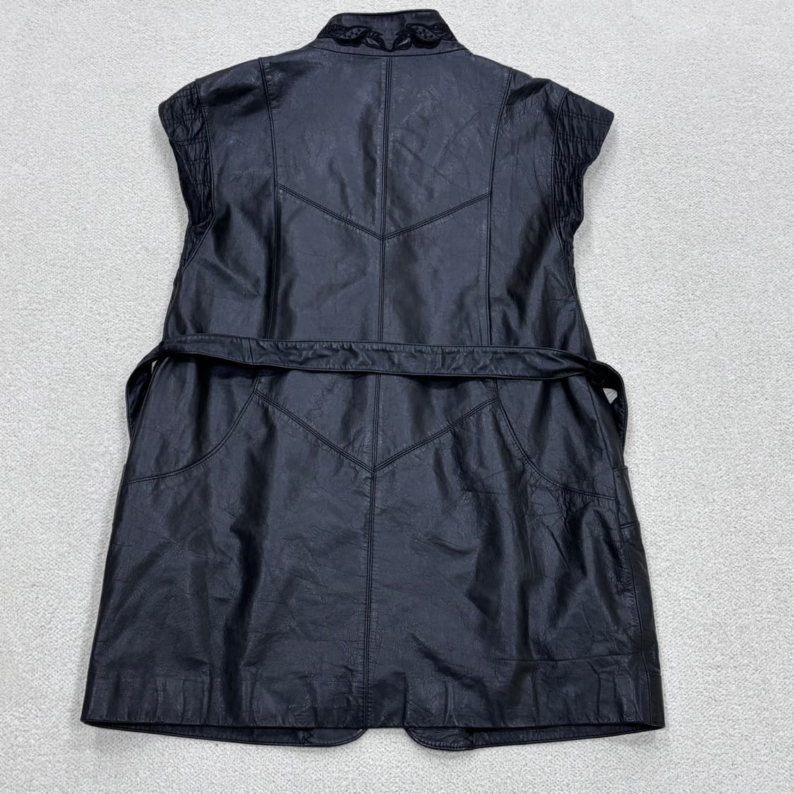 97-106-165 SOOL 소가죽 조끼 0323E 상품이미지2