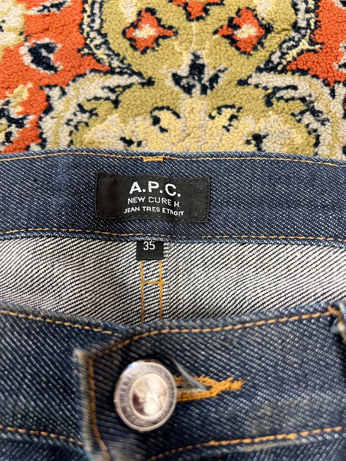 [35] 아페쎄 NEW CURE H 데님 팬츠 상품이미지3