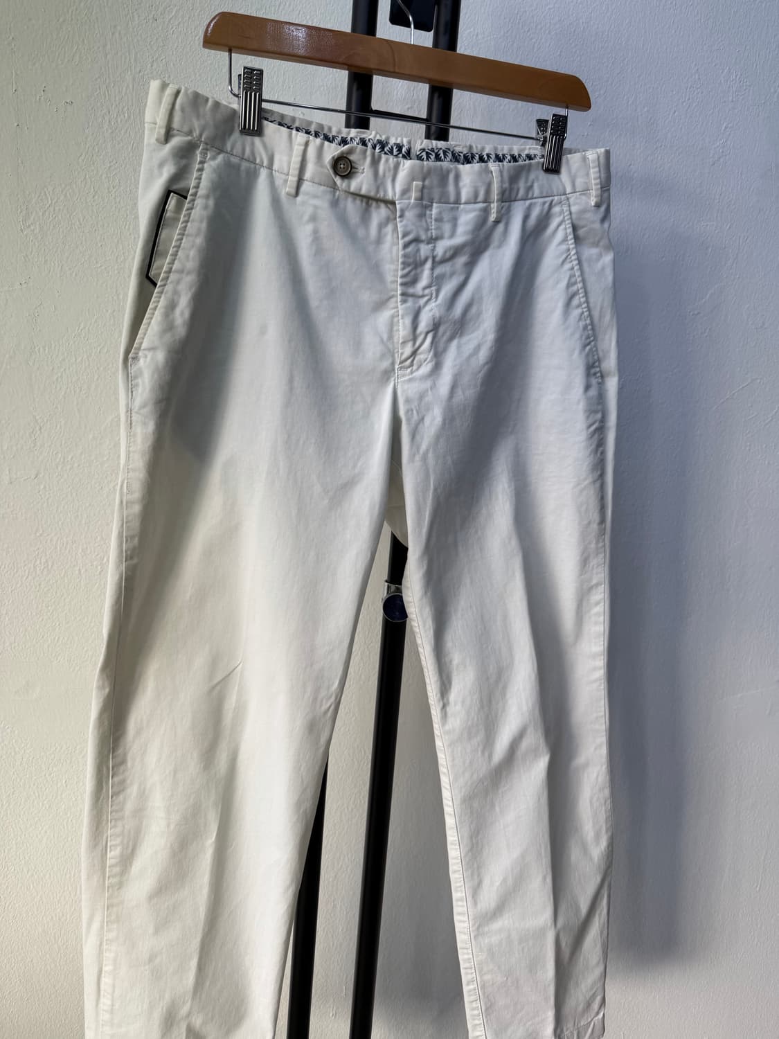 정품) PT토리노 남성 화이트 팬츠 48 상품이미지2