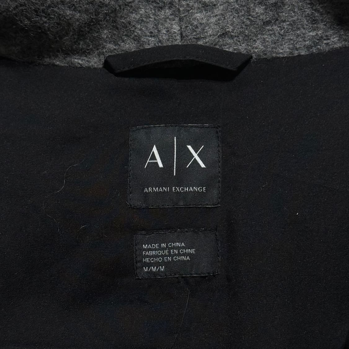 아르마니 익스체인지 그라데이션 덕다운 패딩점퍼 상품이미지7