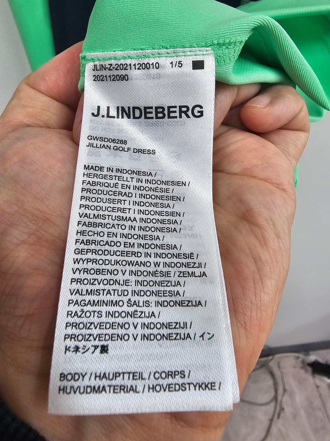 제이 린드버그 골프 원피스 상품이미지7