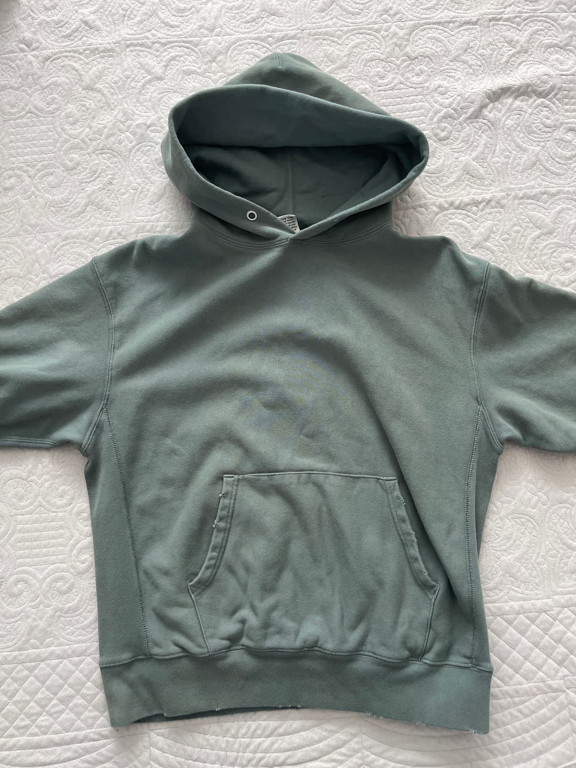 Khakis distressed stock hoodie grey 상품이미지2