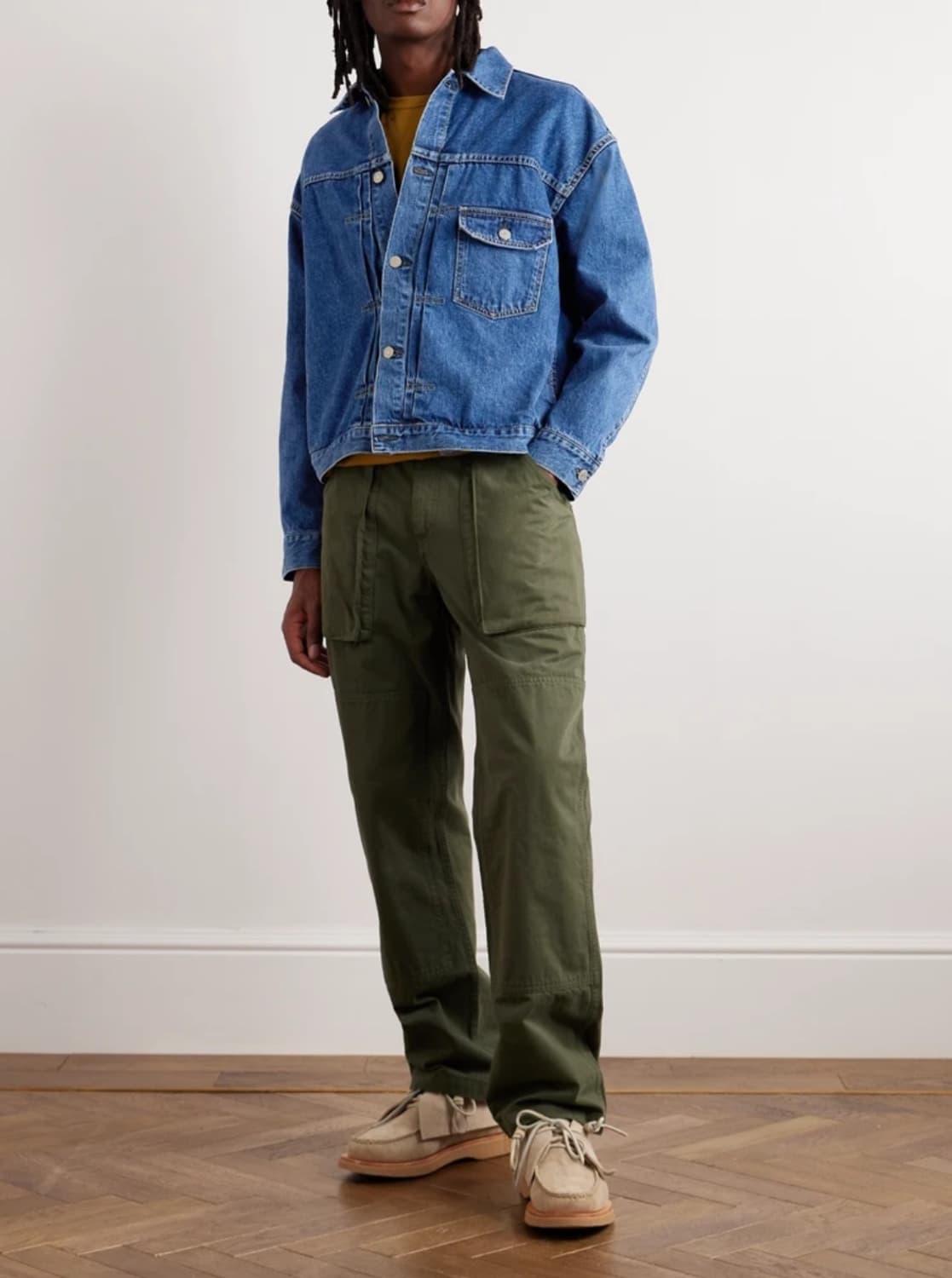 레미릴리프 1세대 데님 트럭커 자켓 50 상품이미지1