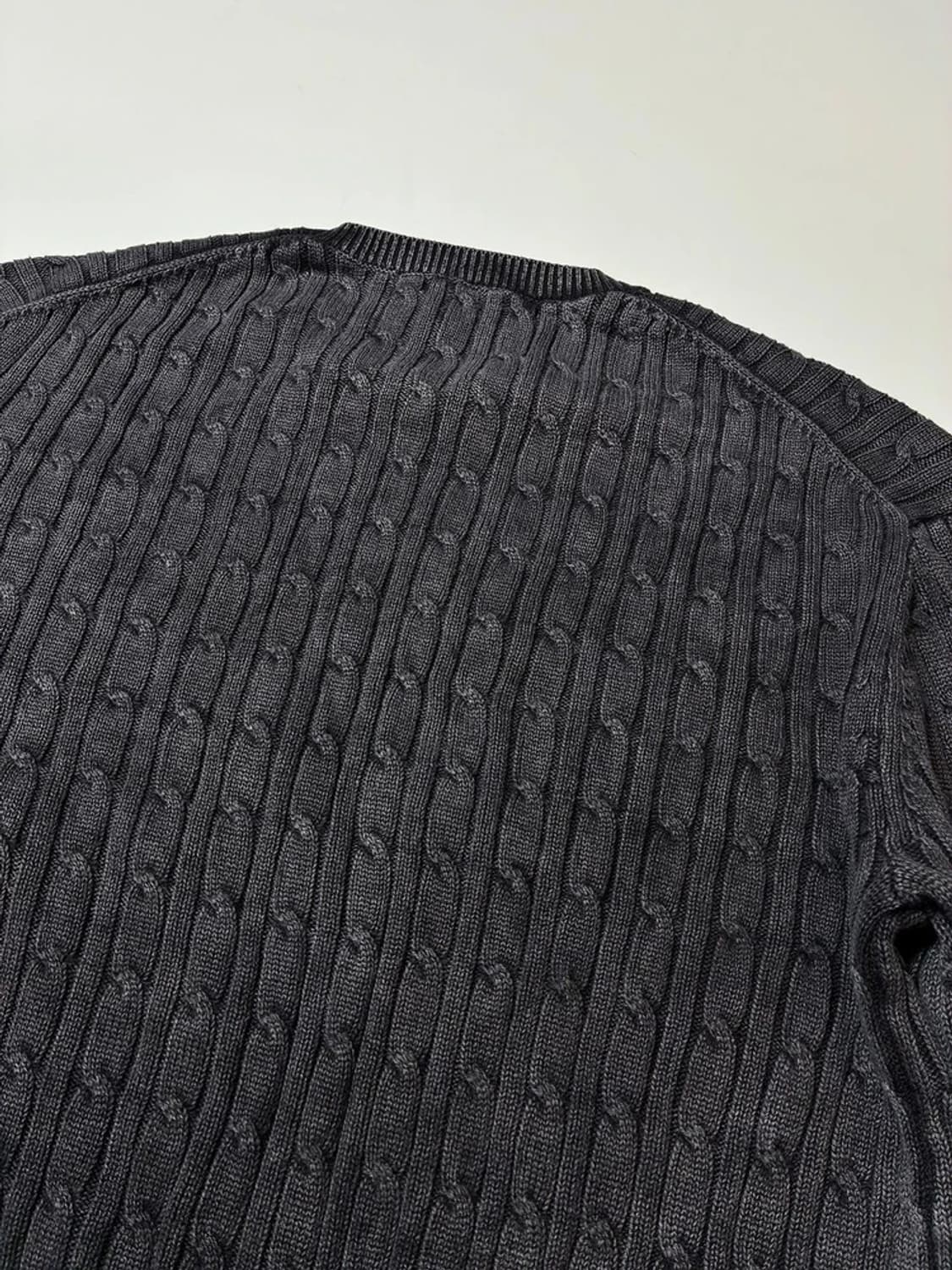 세터 24ss 클래식 다이드 케이블 니트 PN8911 상품이미지5