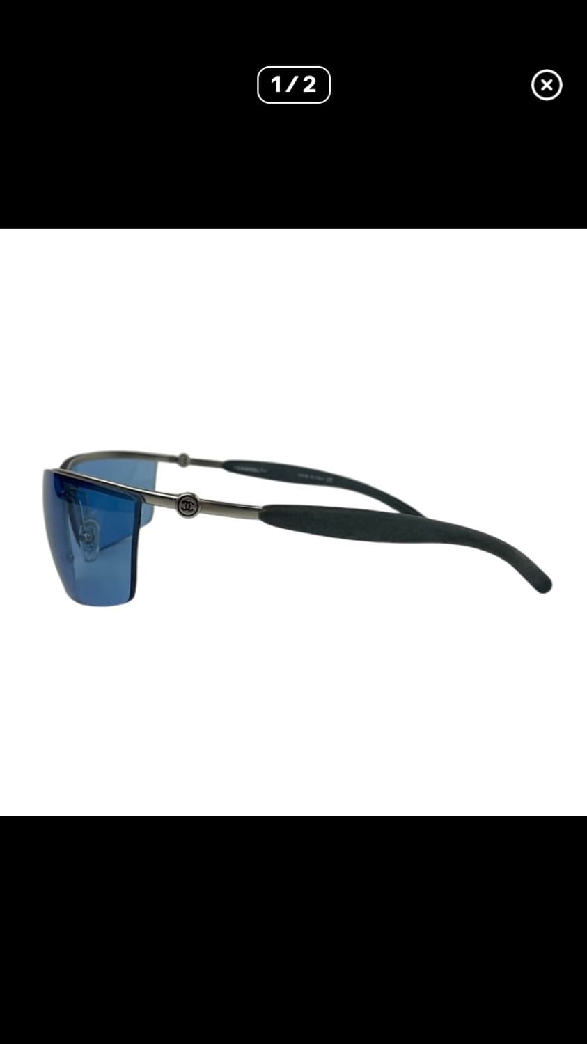 샤넬 Half Rim Sports Sunglasses 상품이미지1