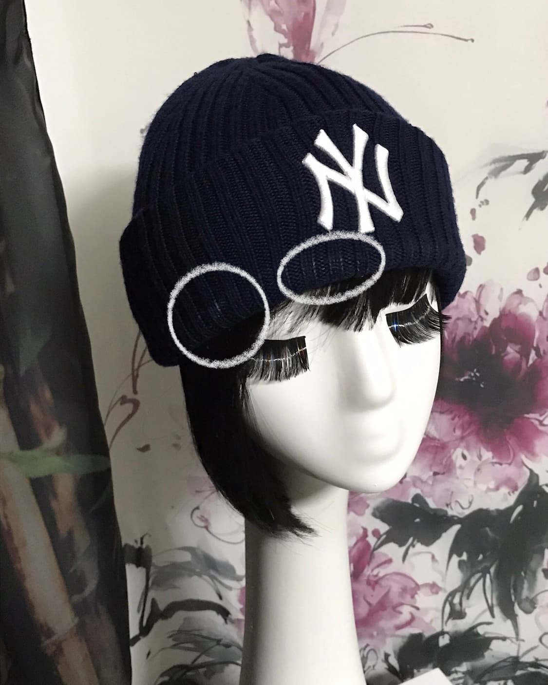 MLB 뉴욕 양키스 빅 립 커프 네이비 비니 상품이미지4