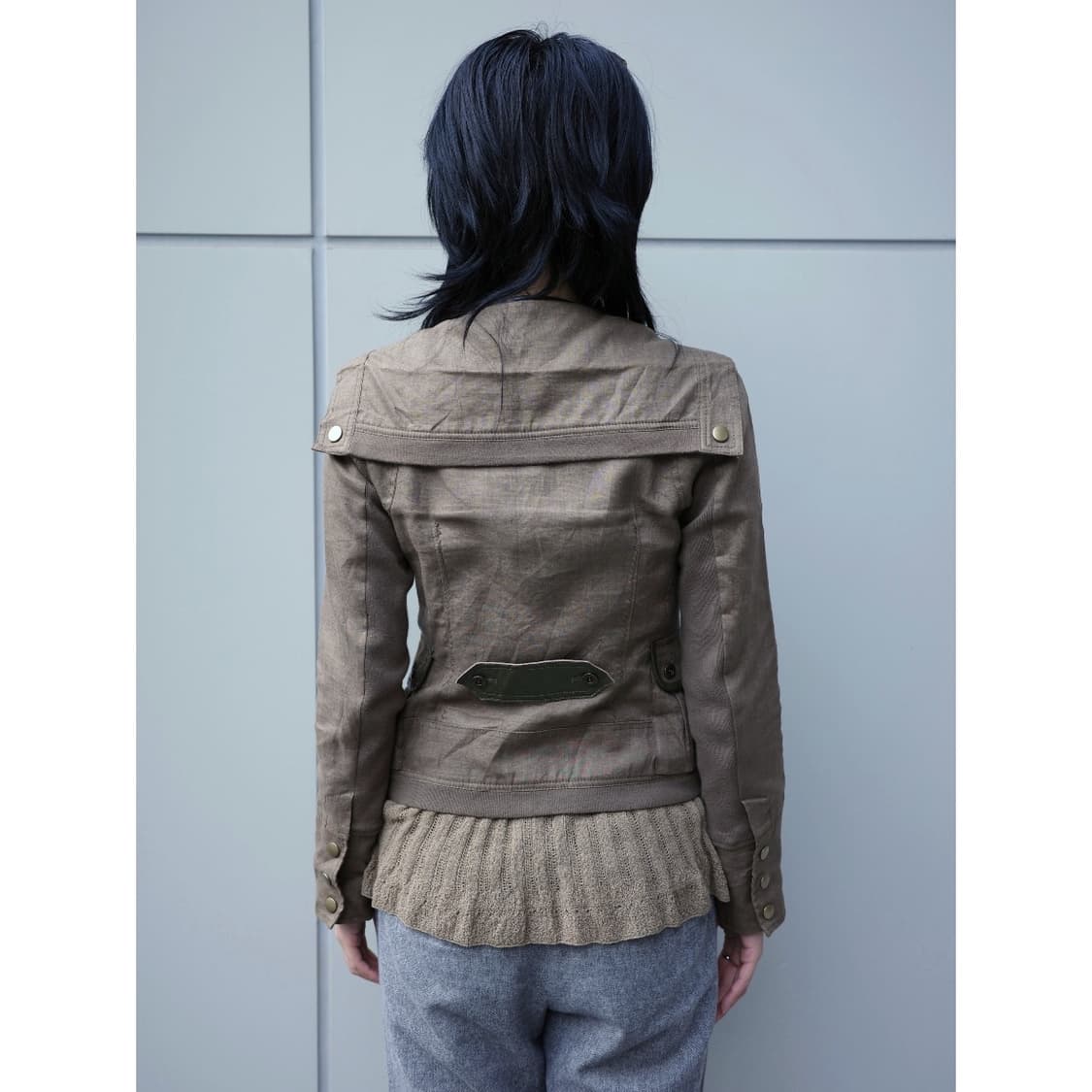 빈티지 카키 자켓 상품이미지5