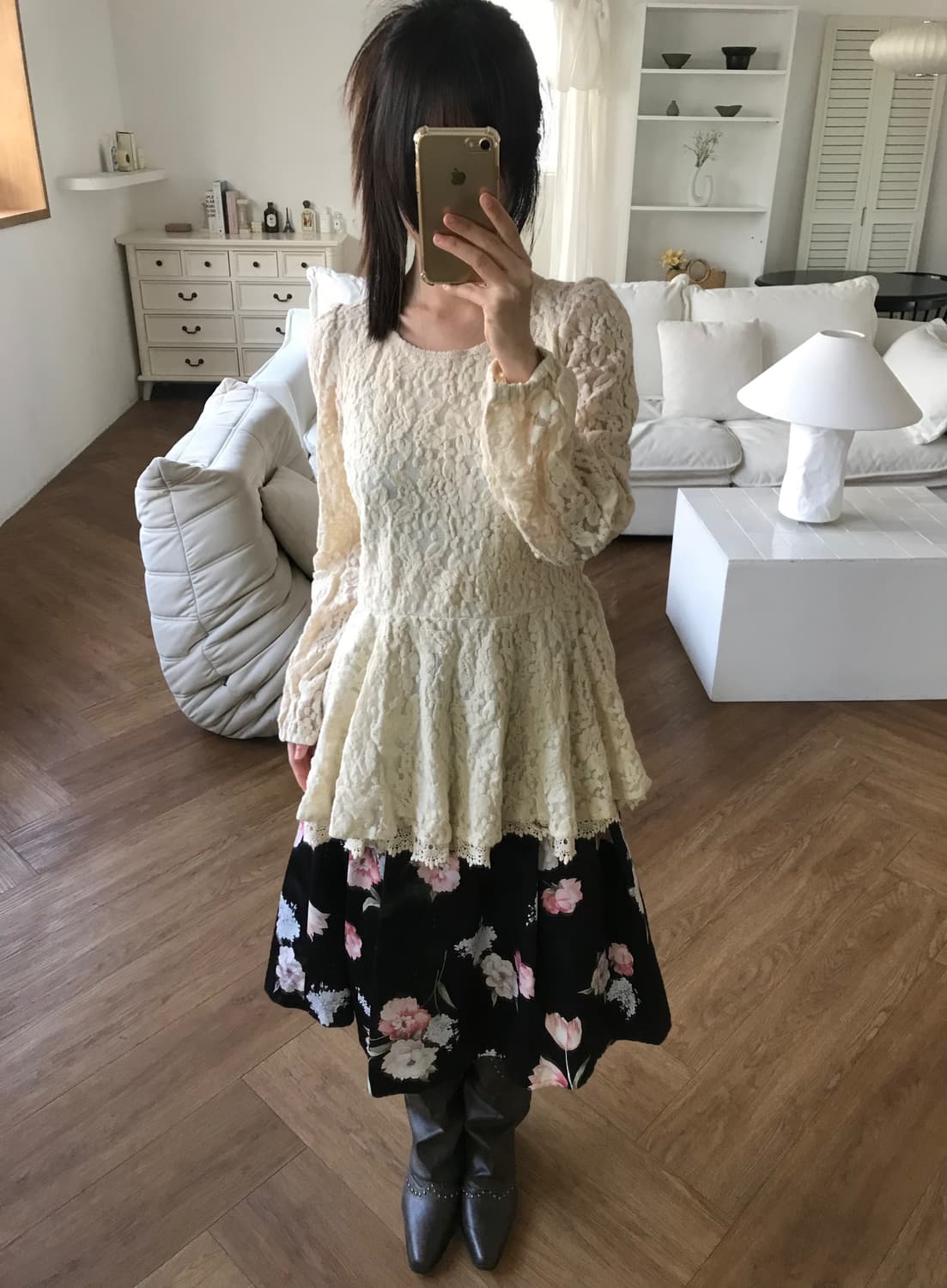 vintage lace blouse 상품이미지1