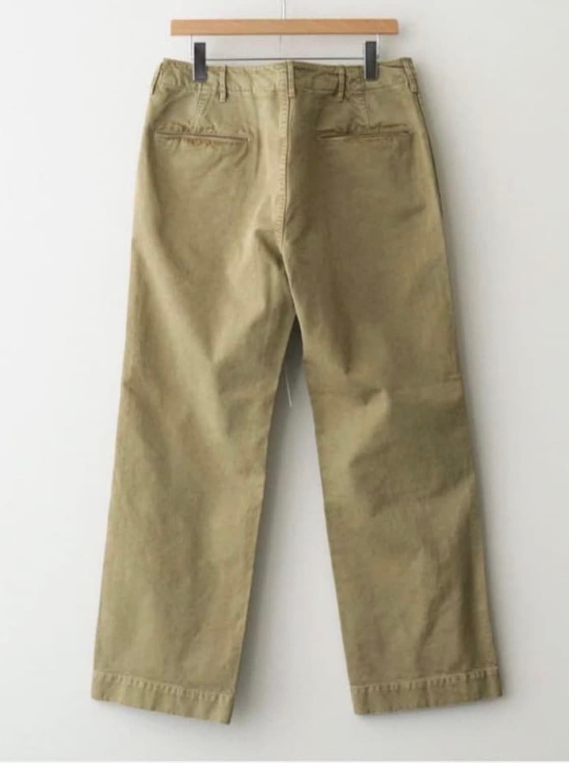 오라리 AURALEE PRODUCT DYED FINX 치노 내로우  상품이미지4