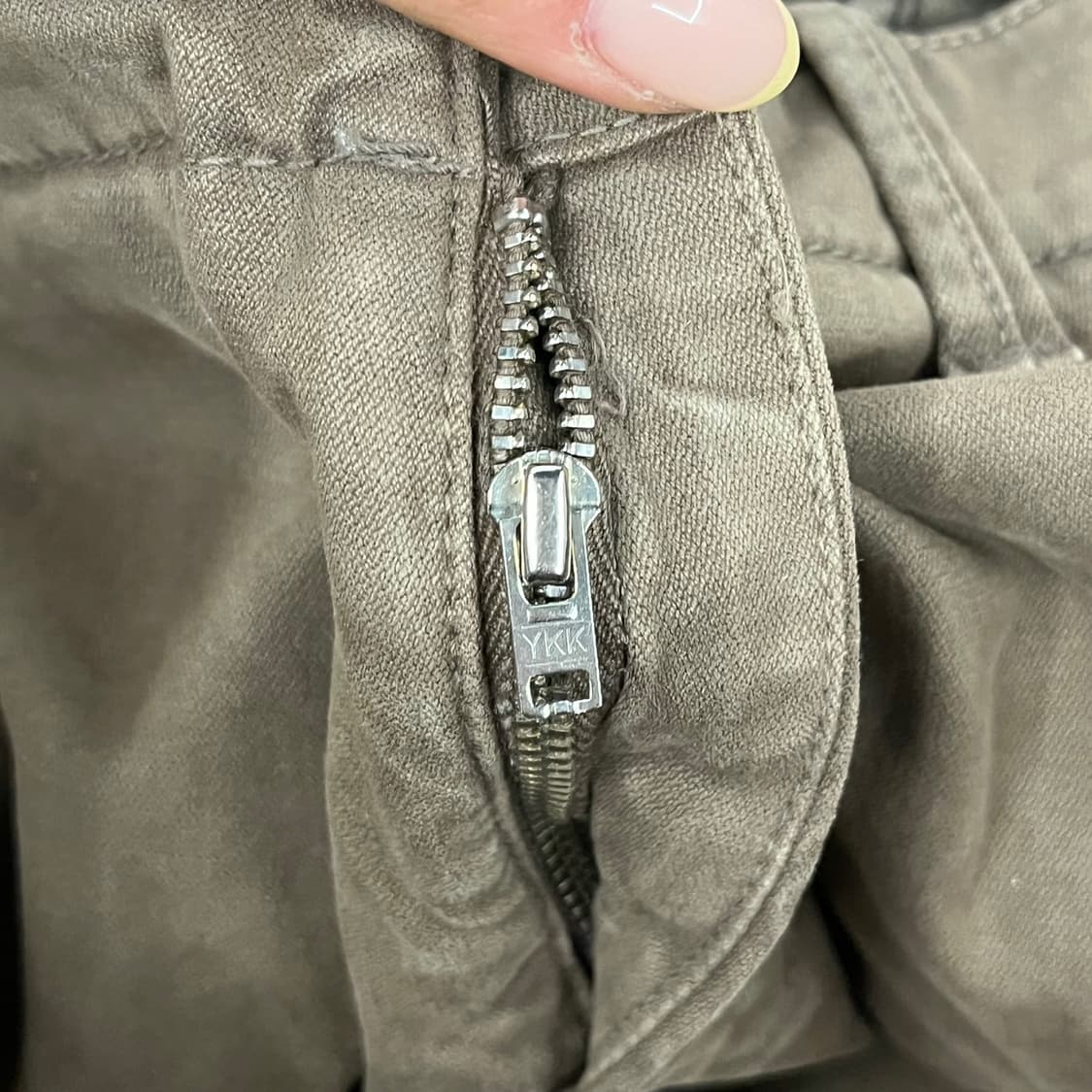 [정품/32] 스톤아일랜드 브라운 카고 바지 b19 상품이미지7