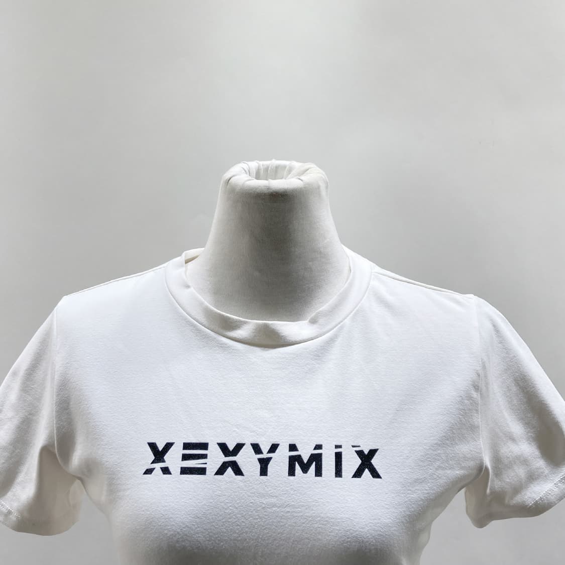 젝시믹스 여성크롭반팔티셔츠 화이트 L 상품이미지2