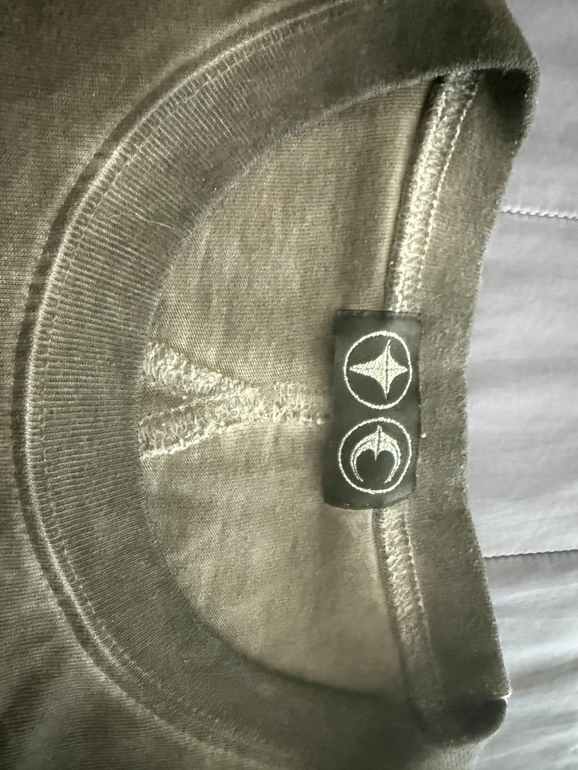 떠그 클럽 백 티셔츠 슬림 그레이 상품이미지3