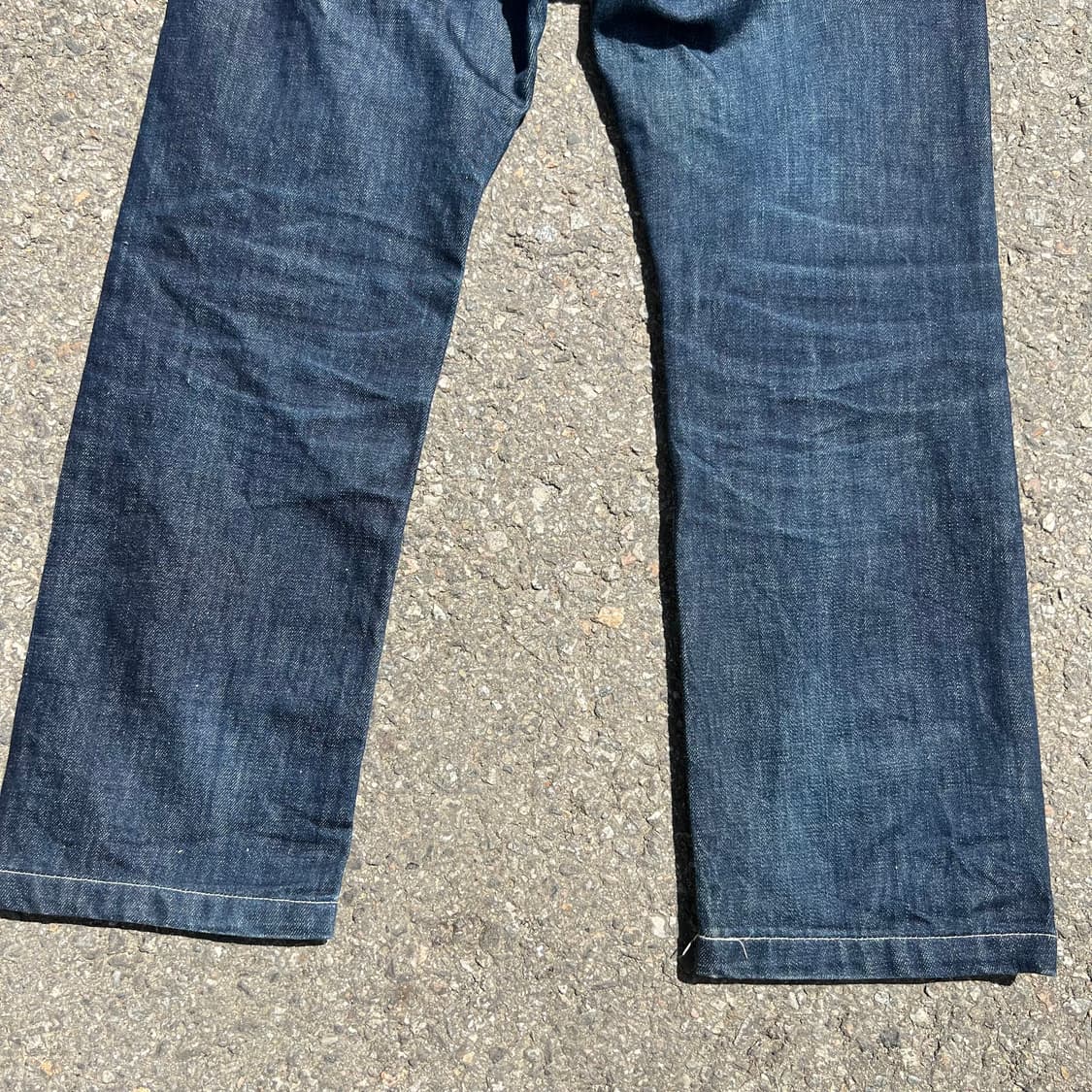 캐서린 햄넷 셀비지 데님 팬츠 상품이미지8