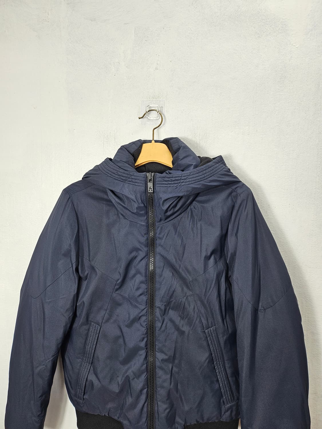 앤듀 네이비 후드다운패딩 자켓 95 M 상품이미지3