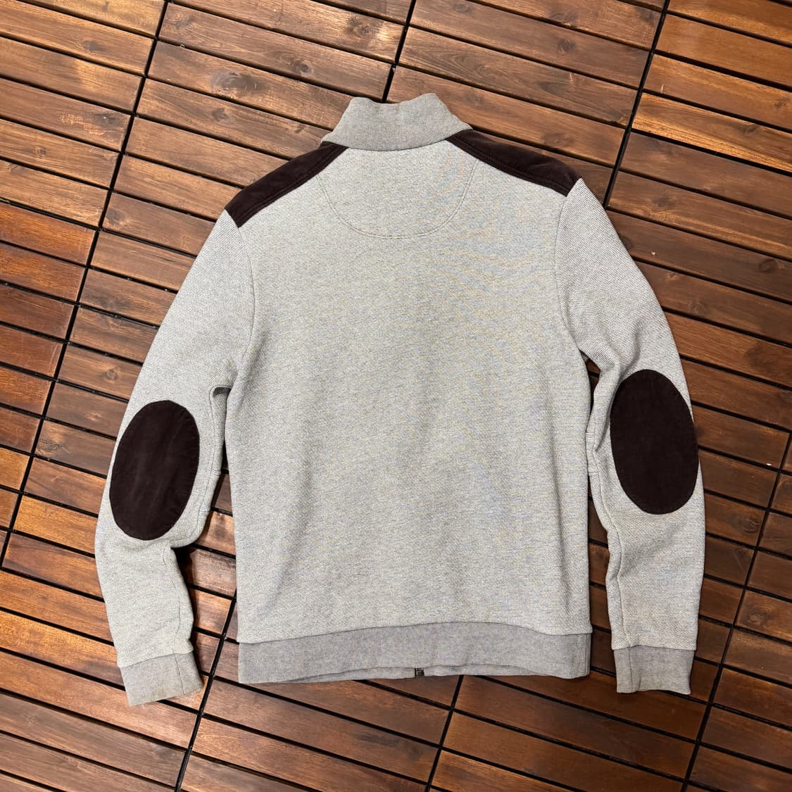 휴고보스 엘보패치 스웻 집업 (S) 상품이미지4