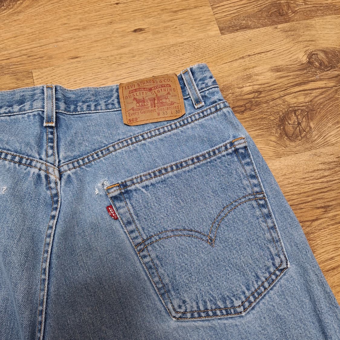 빈티지리바이스 569 33X30 상품이미지7