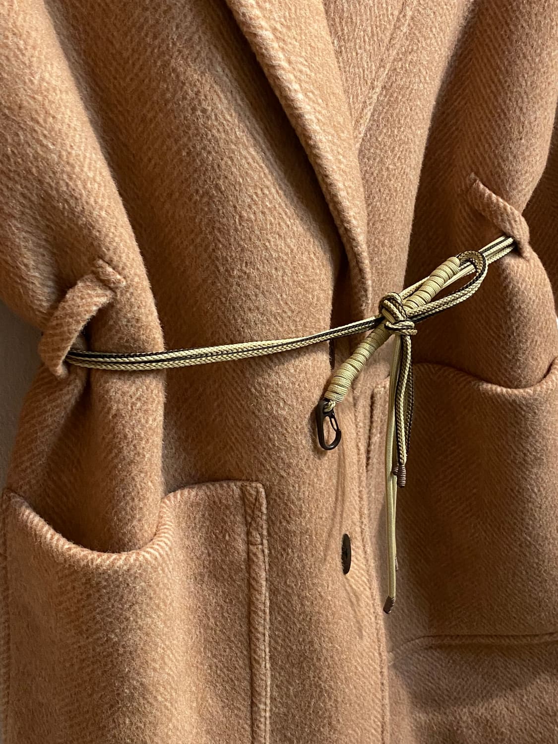 엔오르 울 테일러드 벨티드 코트 상품이미지4