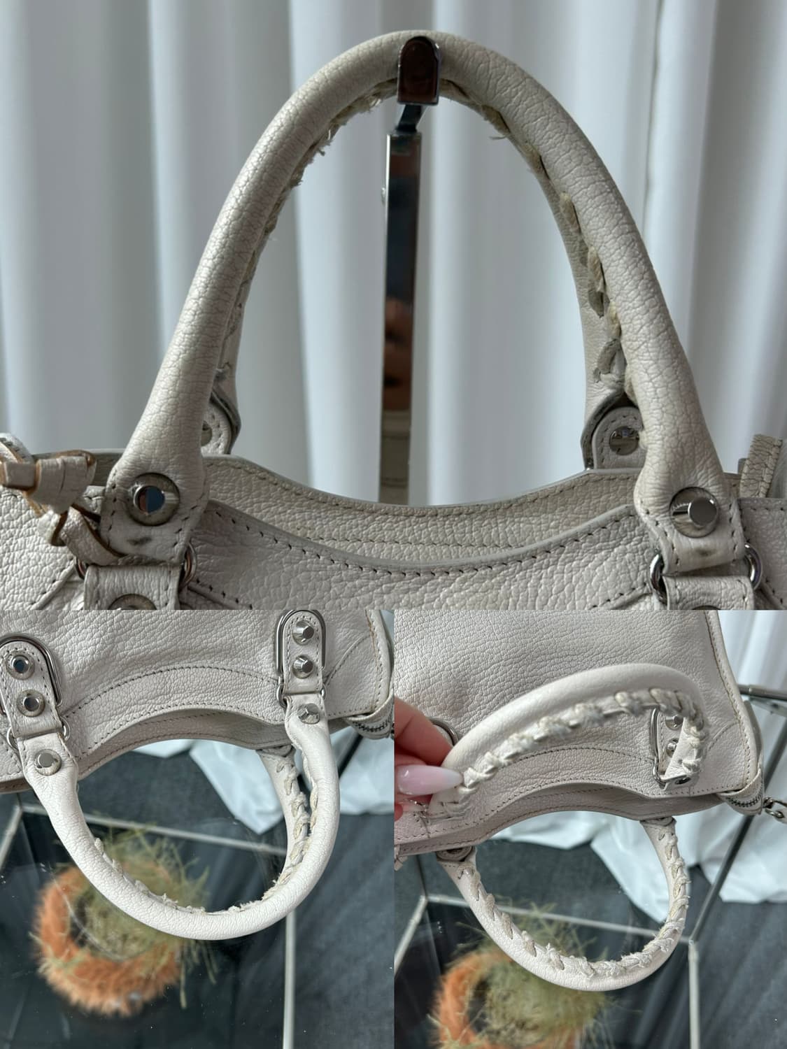 발렌시아가 메탈릭 엣지 시티 모터백 상품이미지9