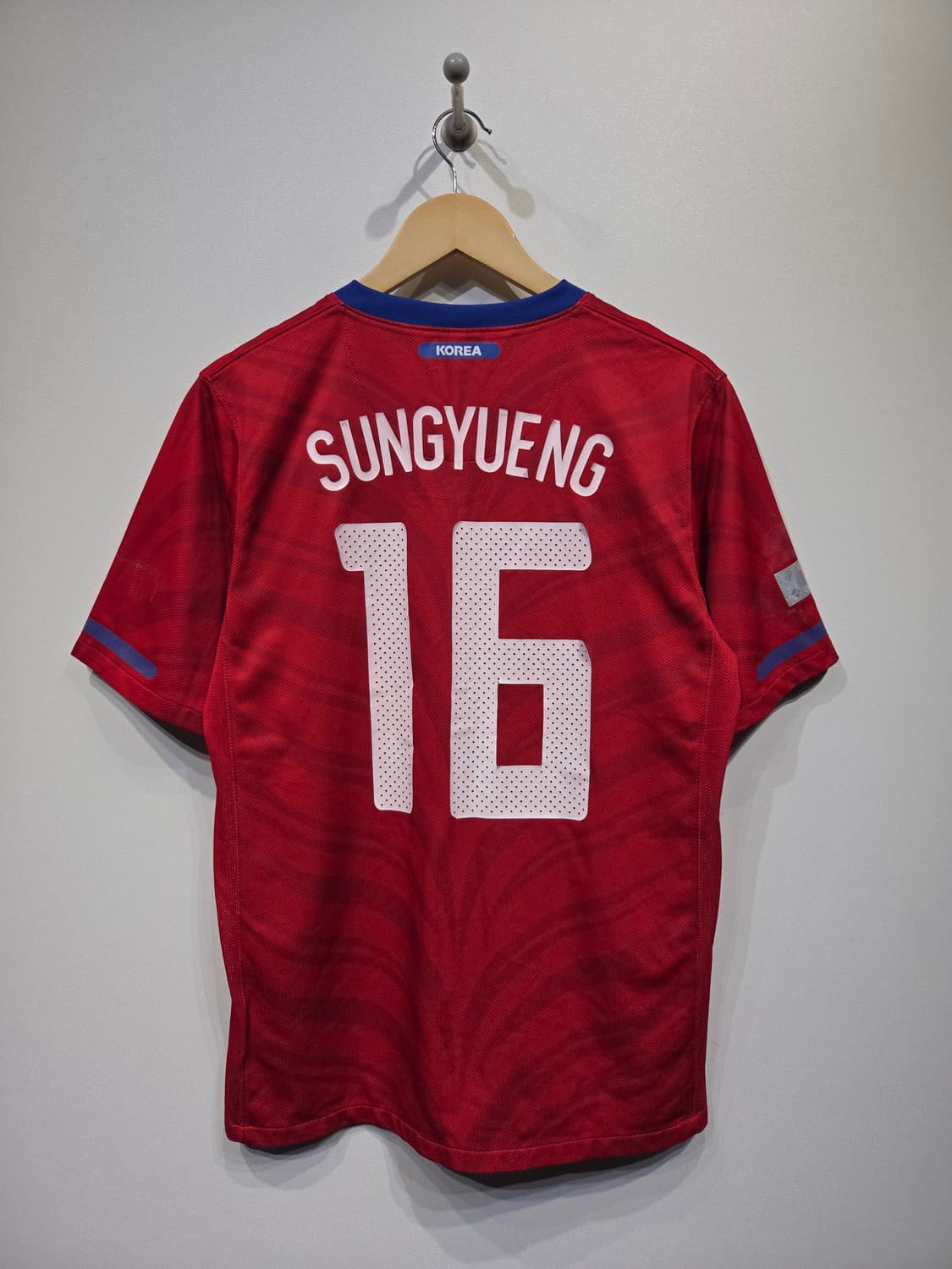 나이키 2010 대한민국 축구 국가대표 홈 유니폼 기성용 마킹 상품이미지5