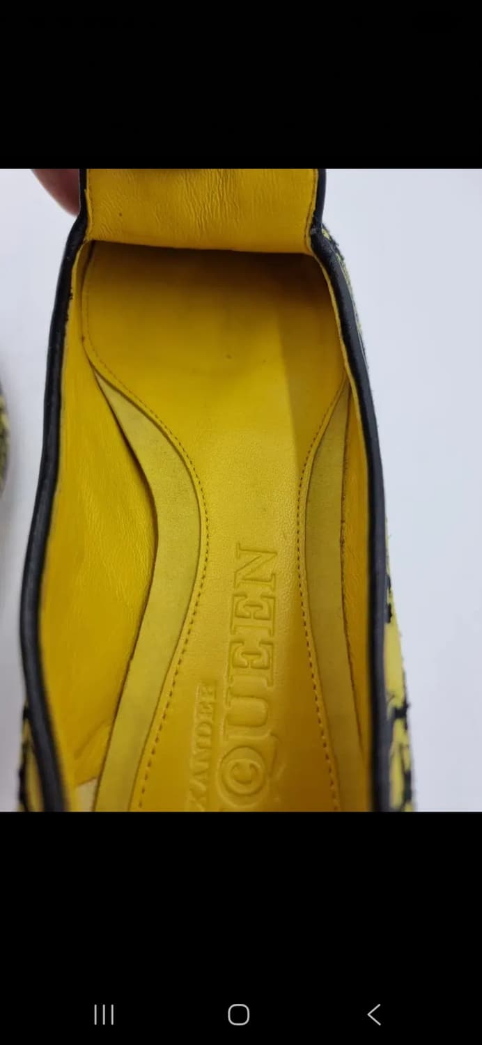 정품 알렉산더 맥퀸 플랫슈즈 36 (230~235) 상품이미지8