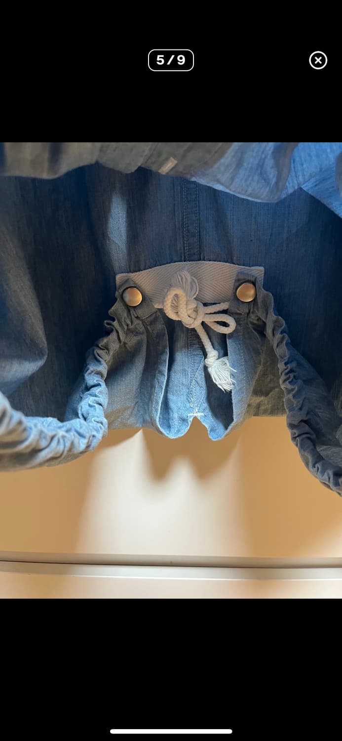 Zucca 데님 스트링 셔츠 상품이미지8