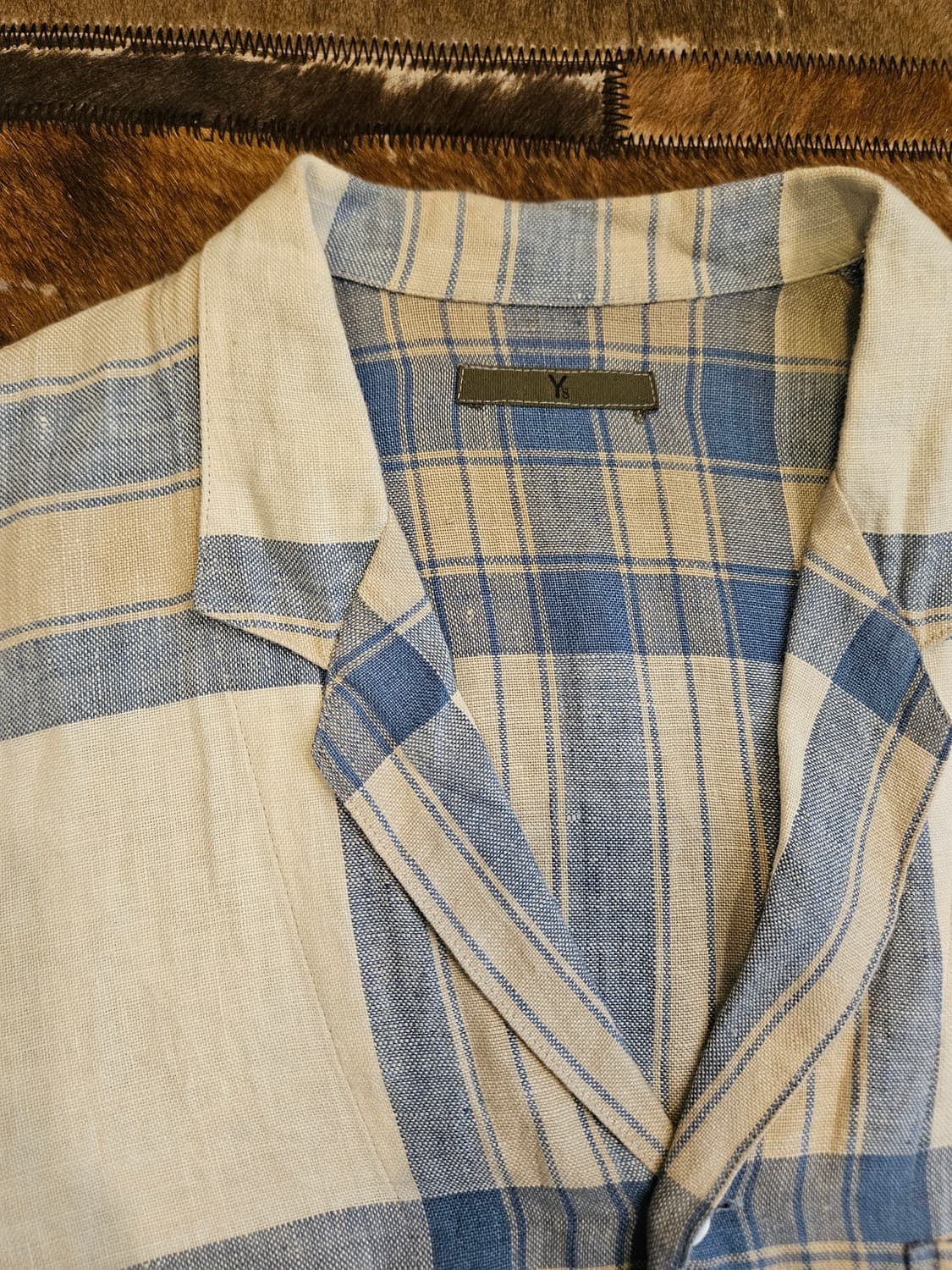 요지 야마모토 린넨 셔츠 상품이미지3