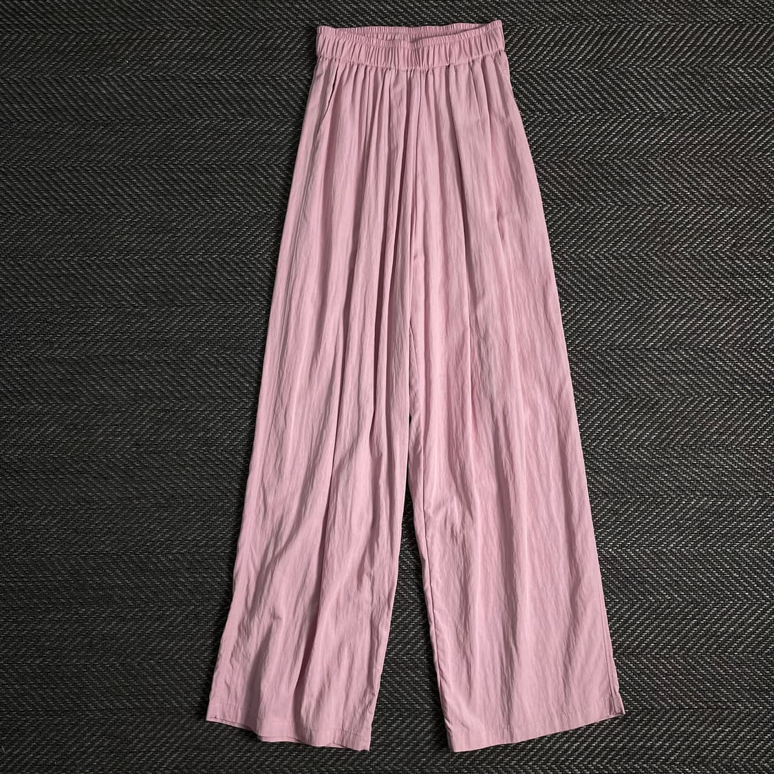 빈티지 와이드핏 나일론 우븐 트랙팬츠 핑크 o 3411 상품이미지1