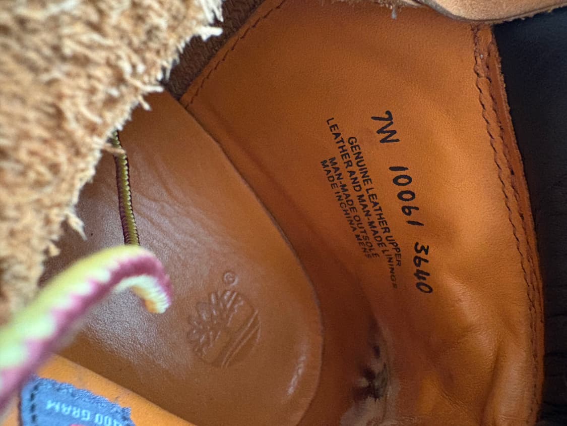 팀버랜드 프리미엄 6인치 워커 부츠 250 상품이미지7