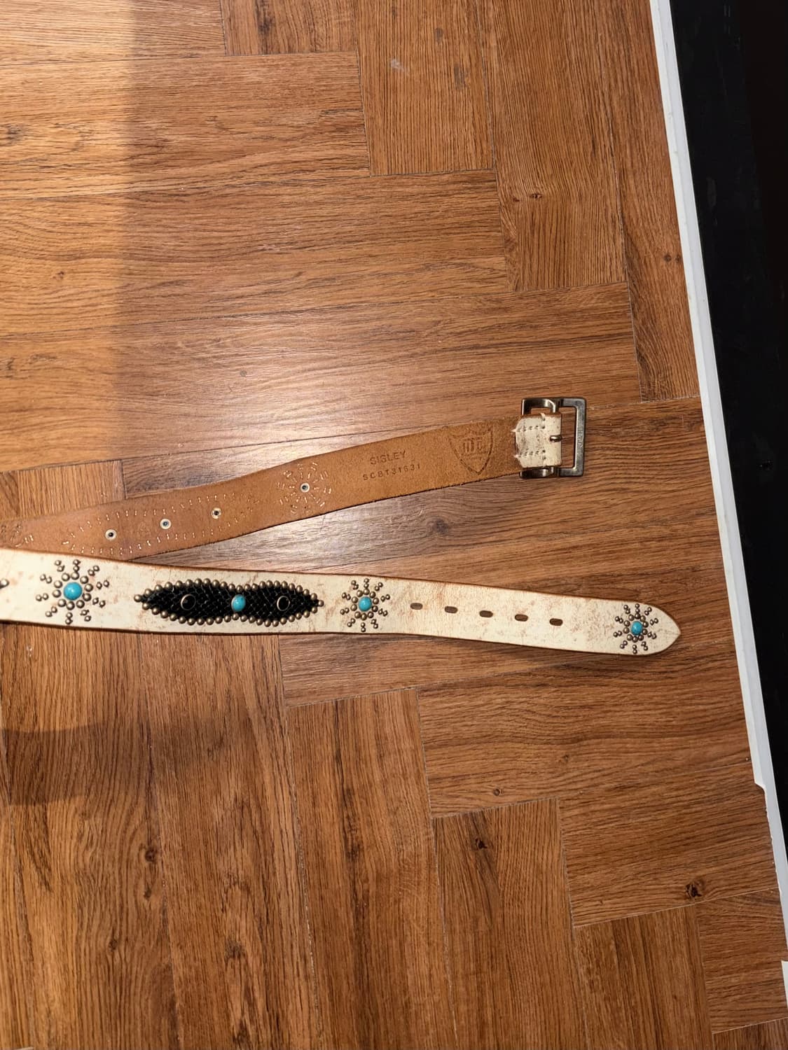 시슬리 웨스턴 터키석 벨트 상품이미지7