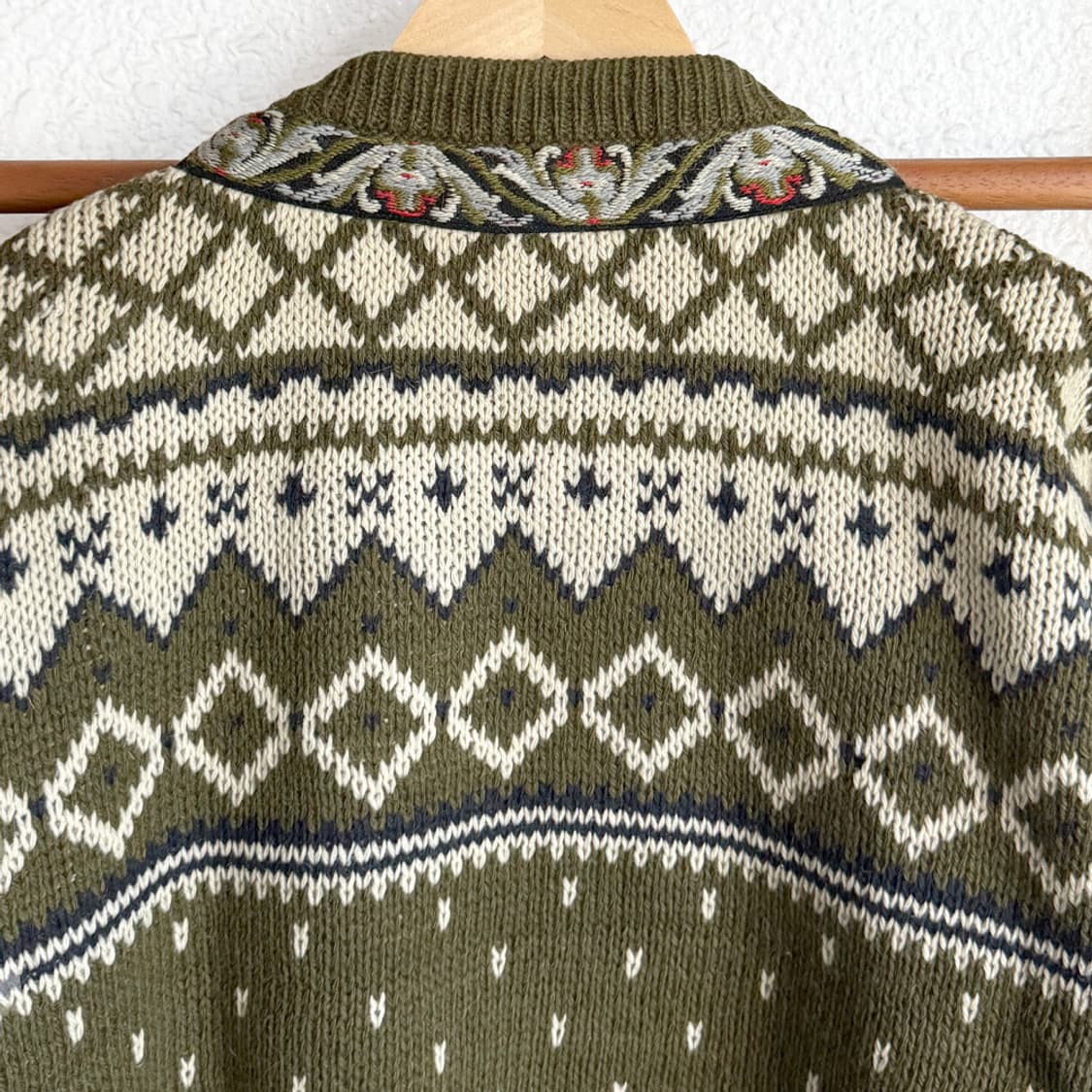 Norwegian Moss Knit Cardigan 상품이미지6